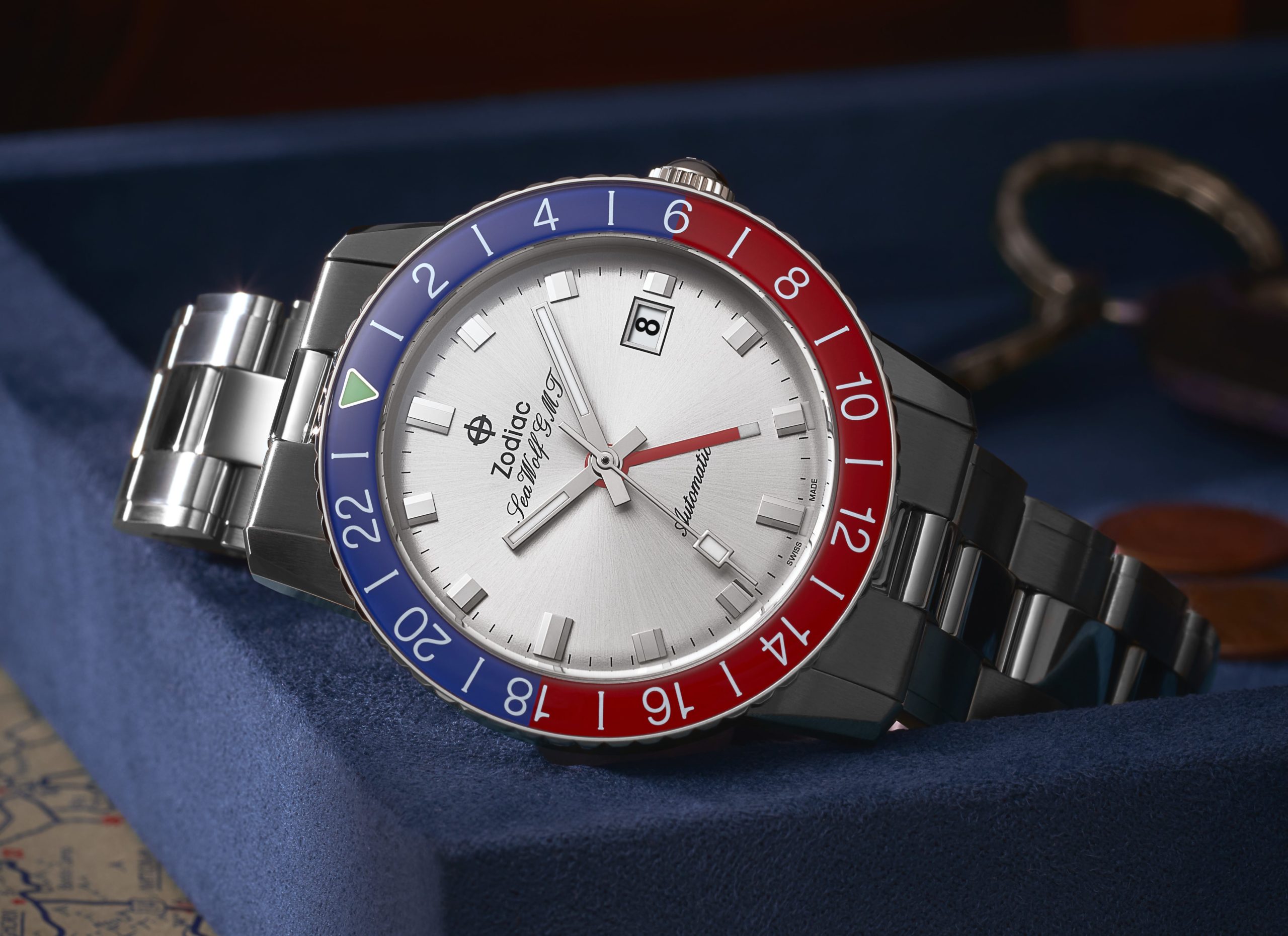 Introducing the Zodiac Sea Wolf GMT Exclusively at Topper Fine Jewelers