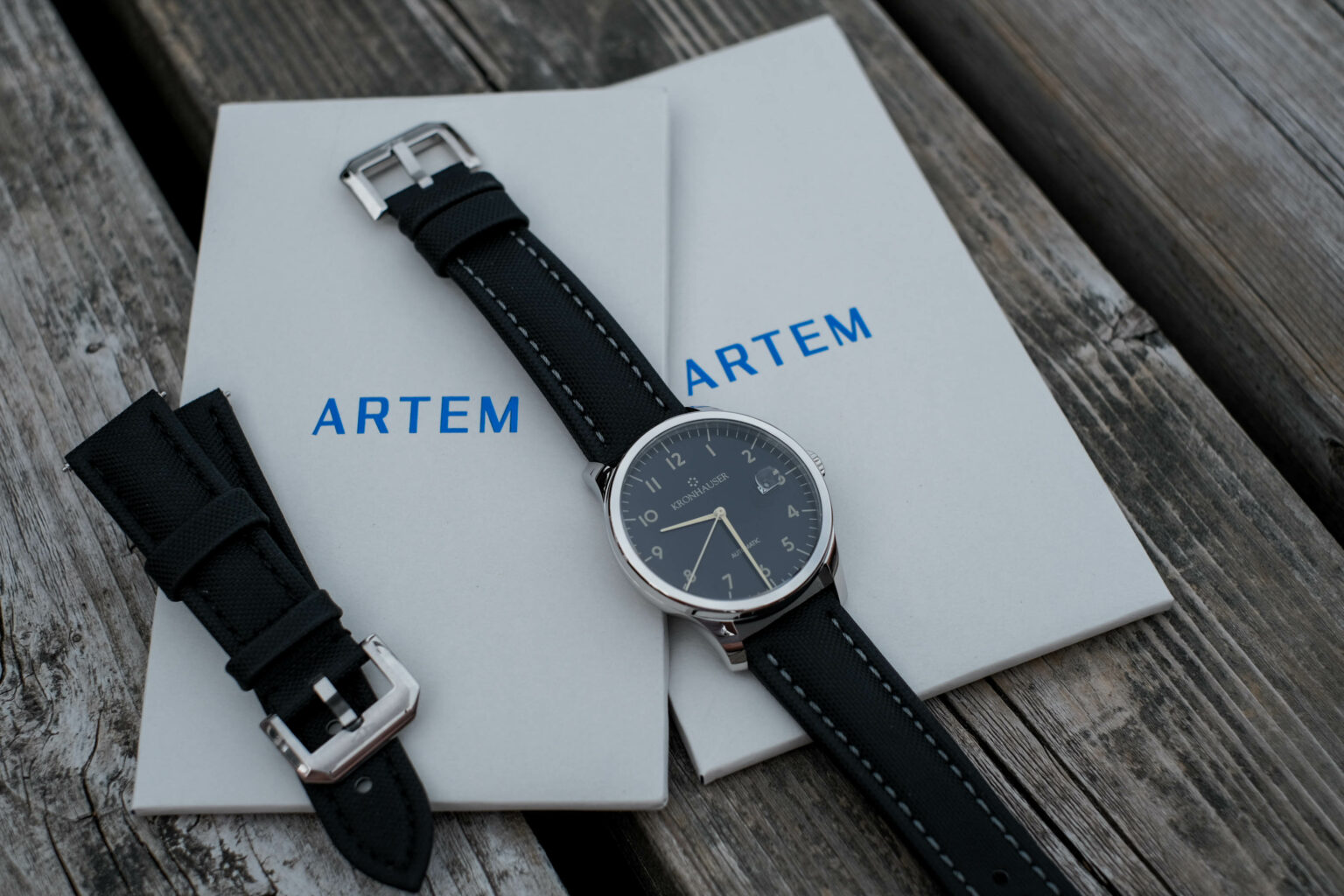 Artem Sailcloth Watch Straps Review WatchReviewBlog