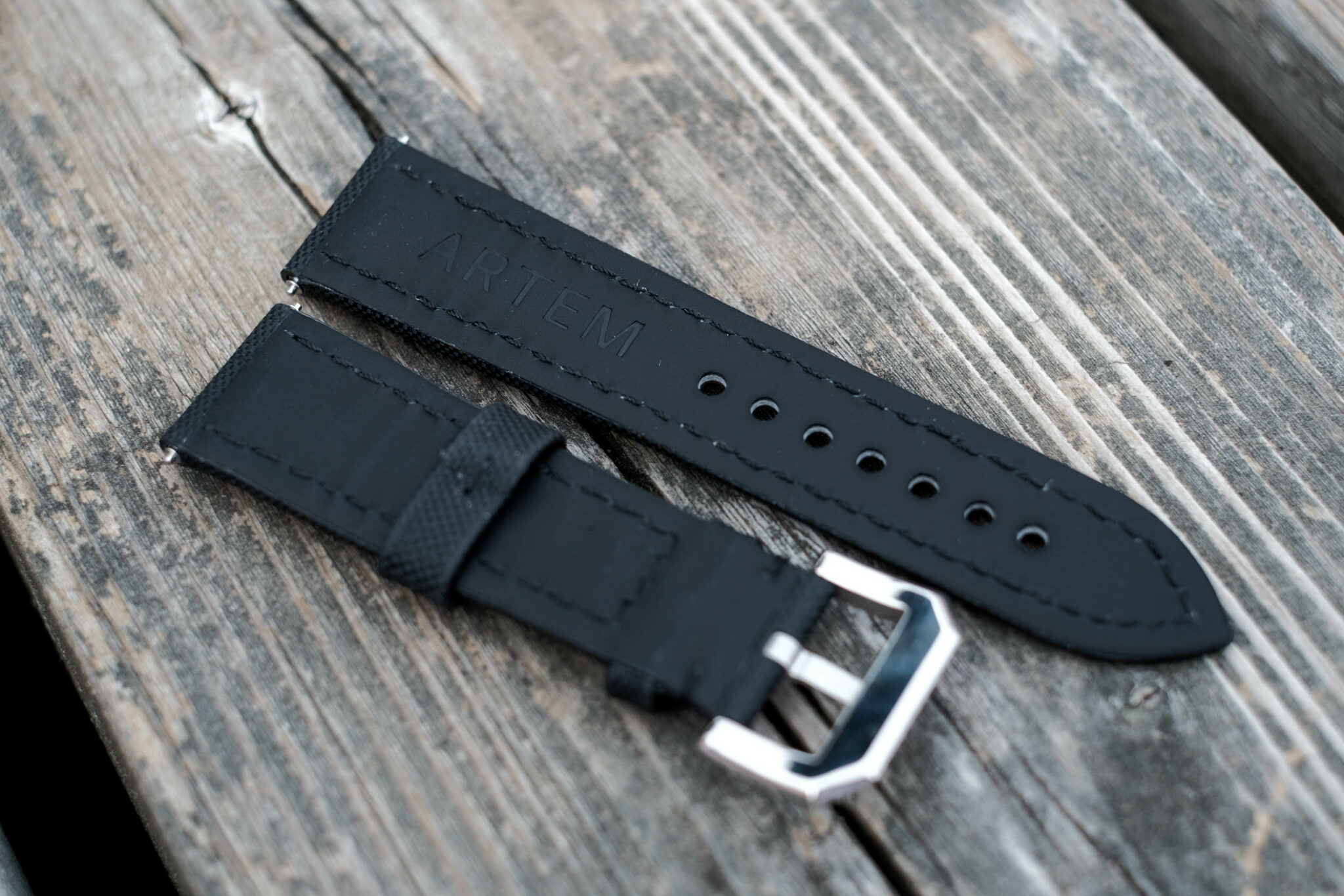 Artem Sailcloth Watch Straps Review WatchReviewBlog