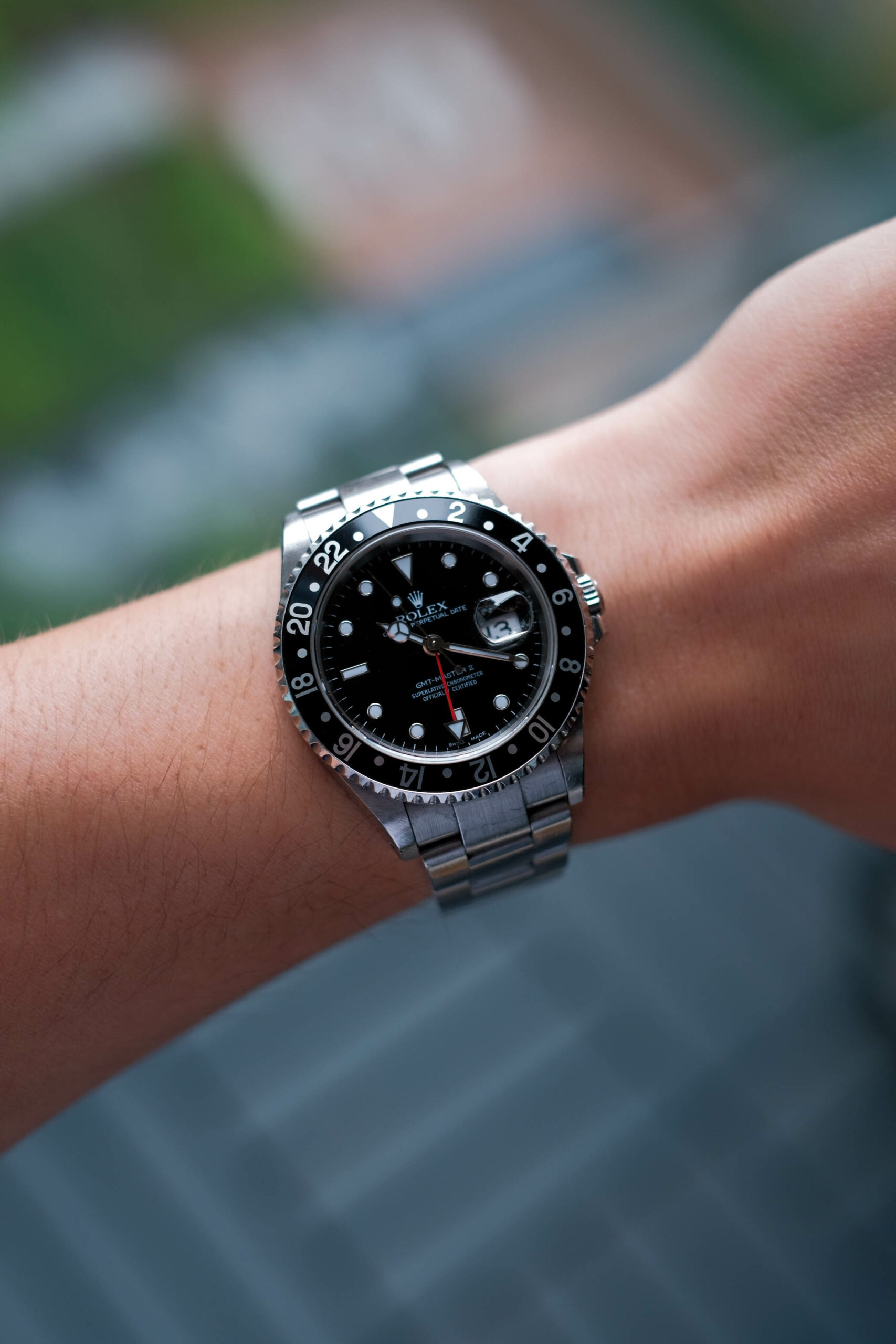 GMT Master 16710 wrist shot