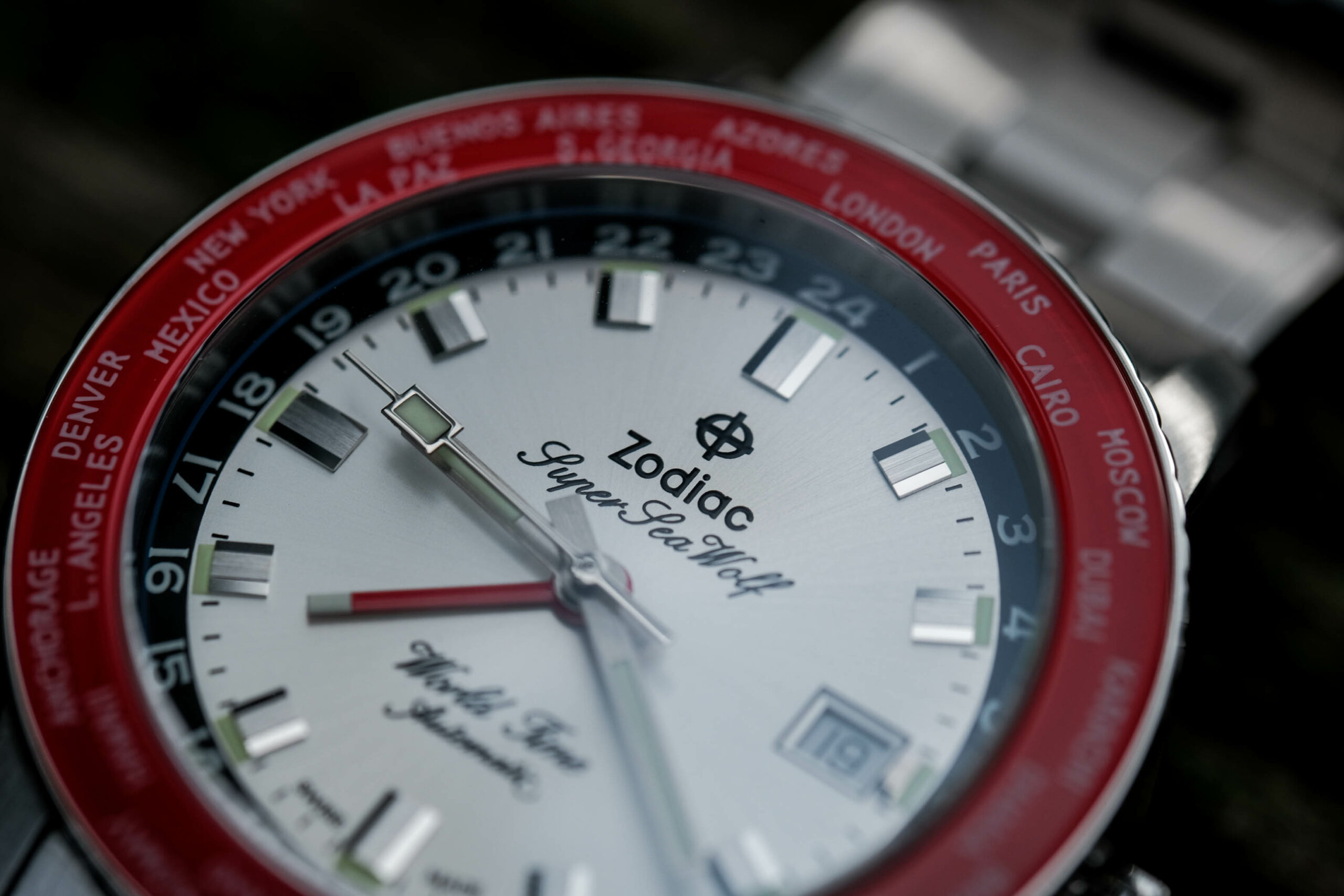 Zodiac Super Sea Wolf World Time Automatic Limited Edition Watch Review