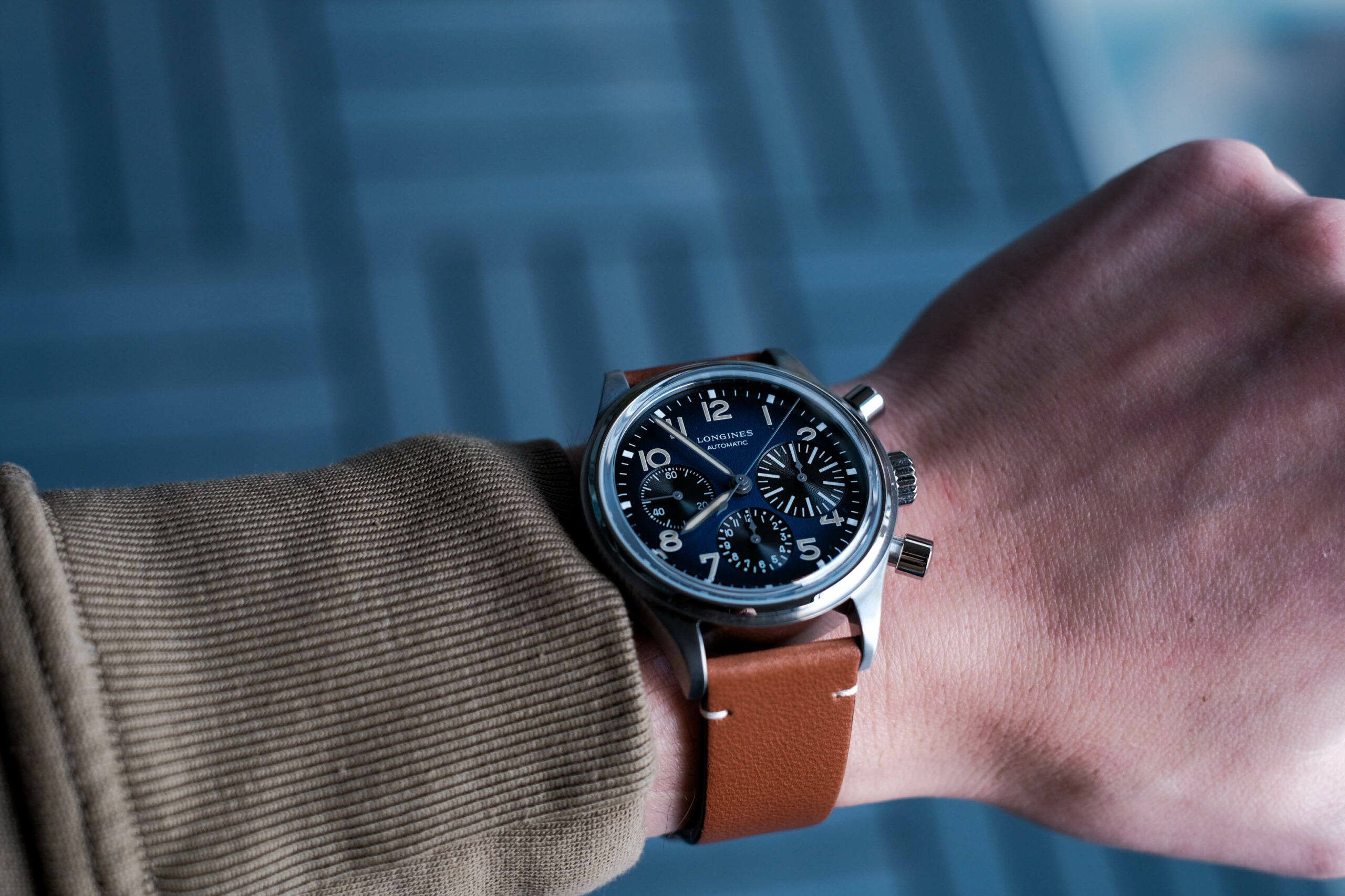 Longines Avigation BigEye Chronograph Review Worn Wound | vlr.eng.br