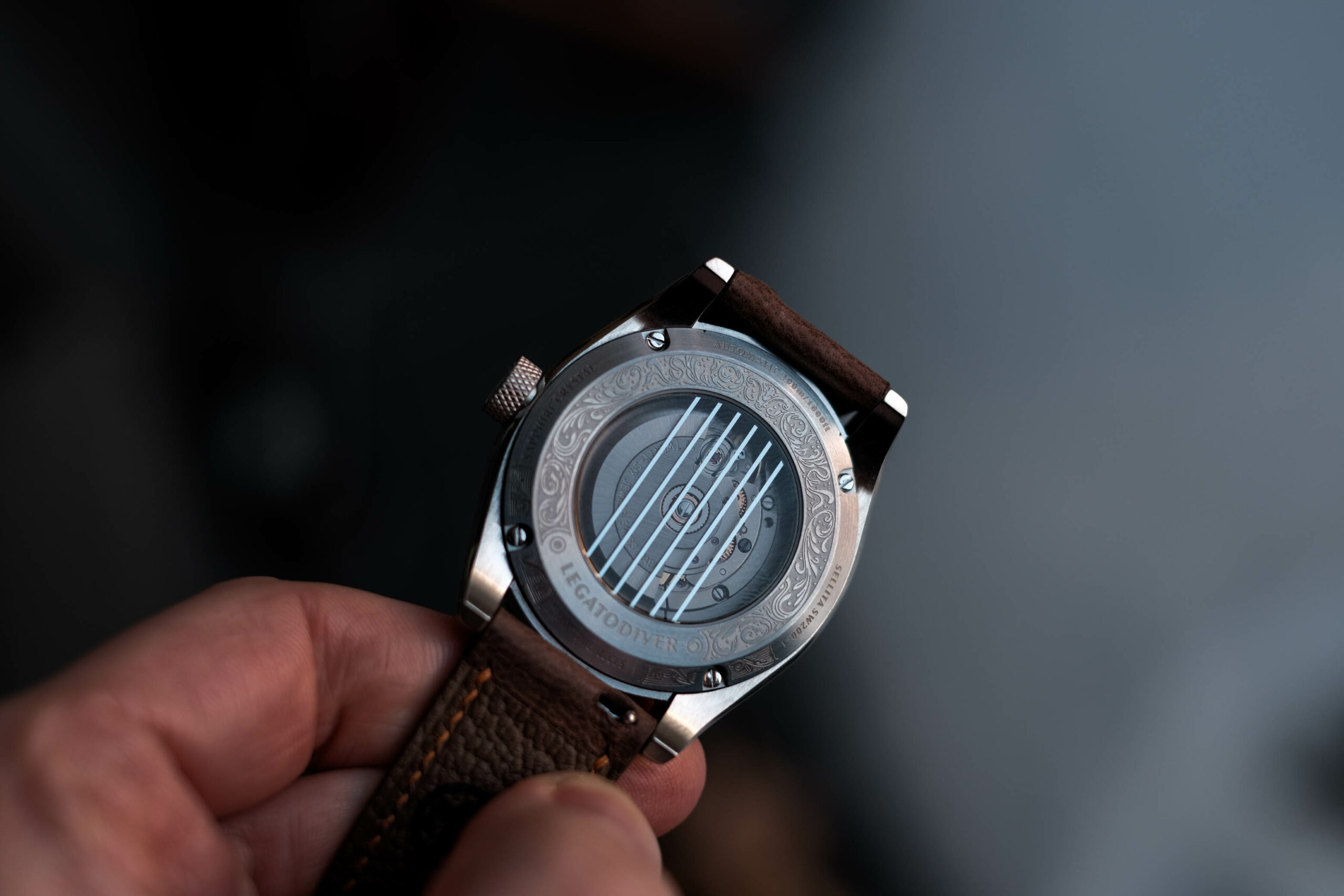 Legatodiver caseback