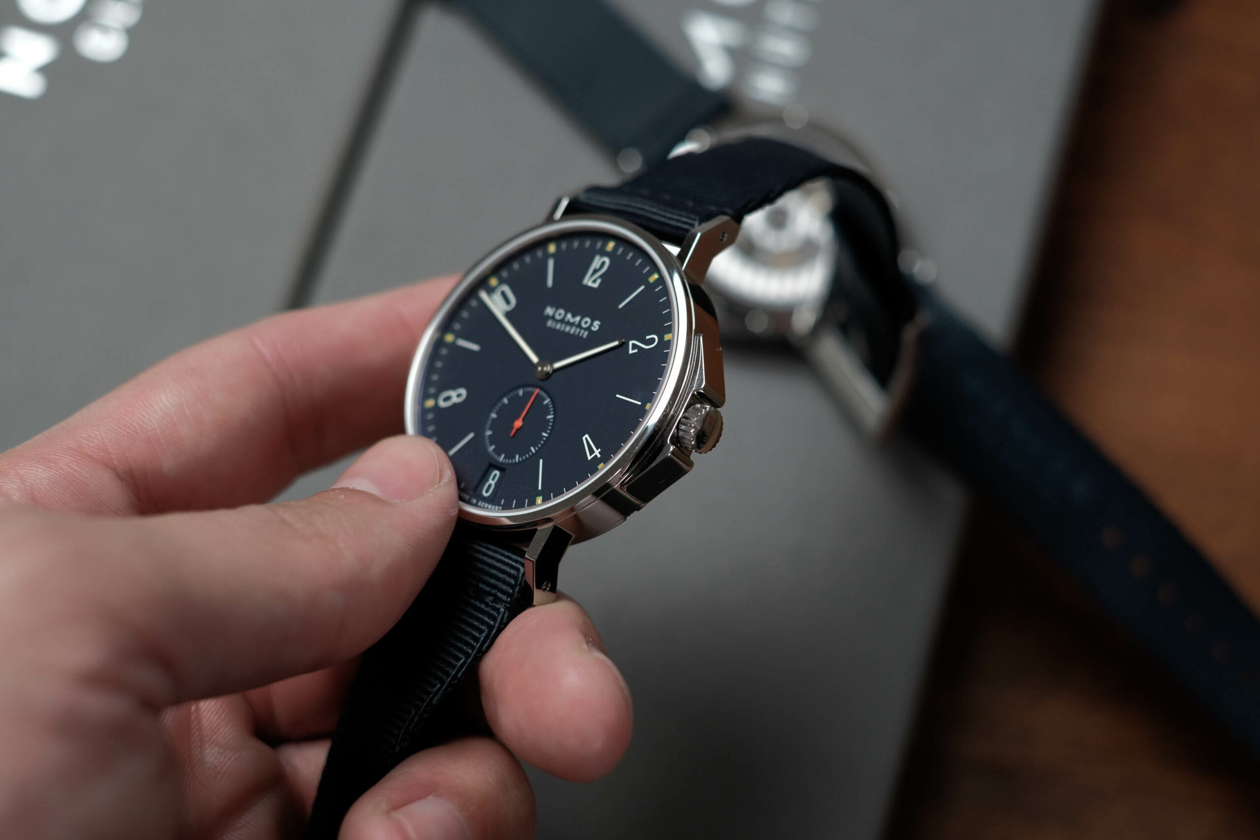 Nomos Ahoi Atlantic Date