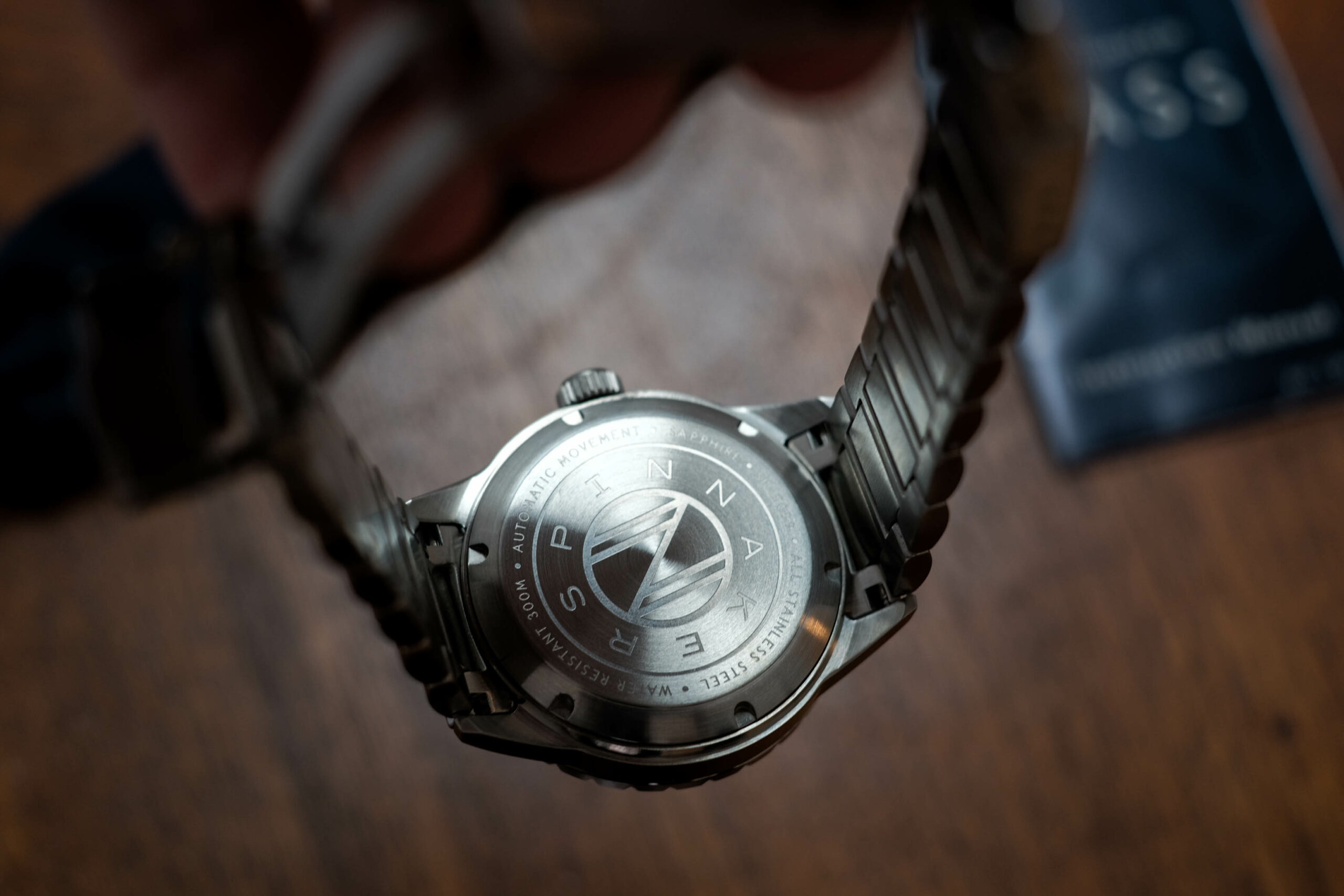 Spinnaker Hass Caseback and Bracelet