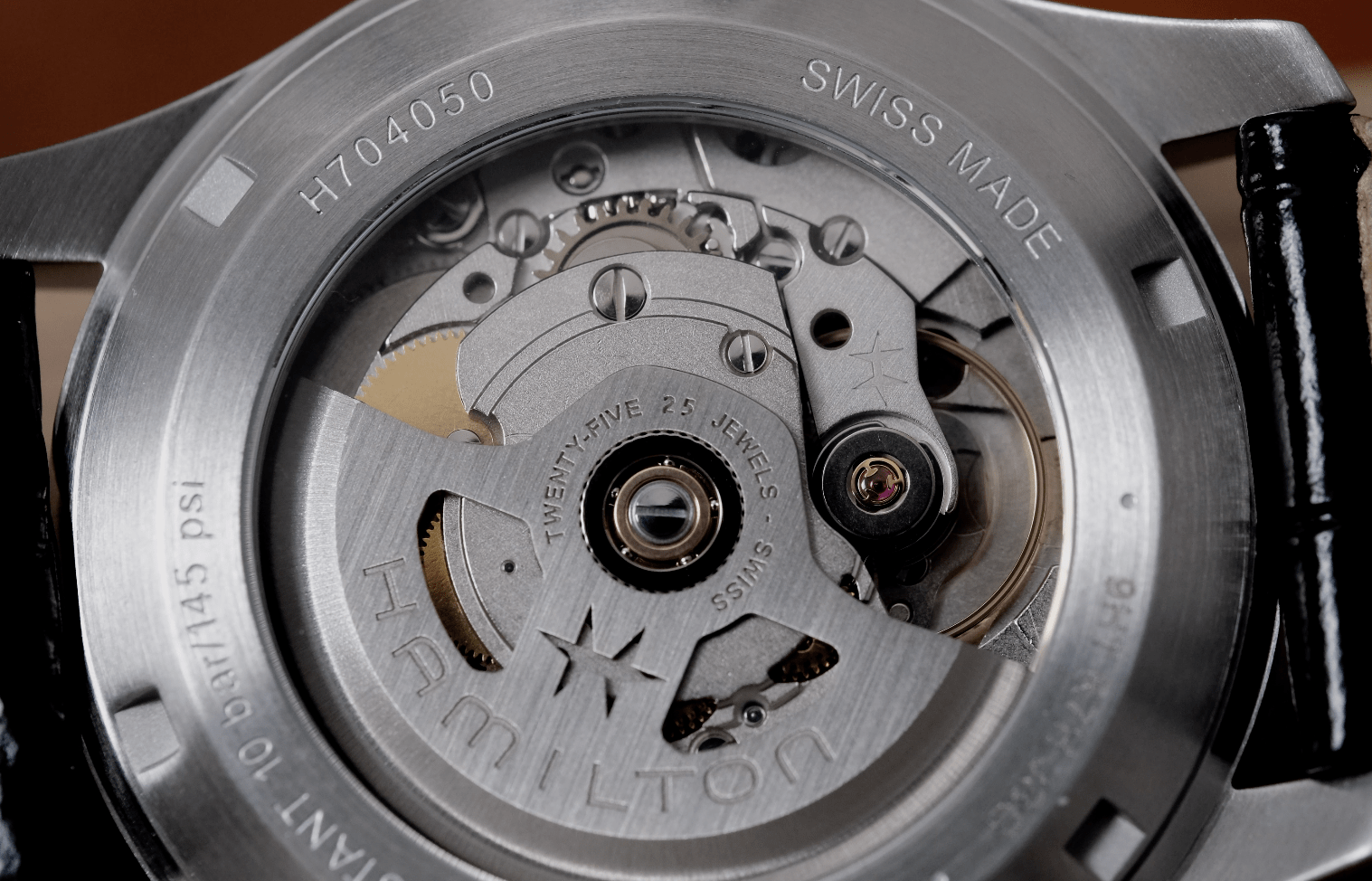 Hamilton Murph 38mm H-10 Movement Macro