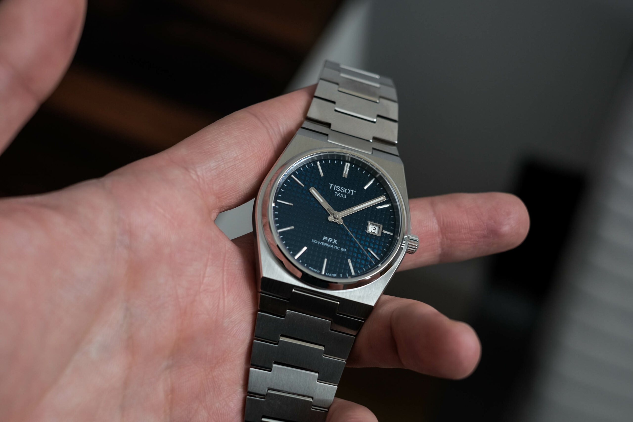 Tissot PRX Powermatic 80 Blue Dial Image