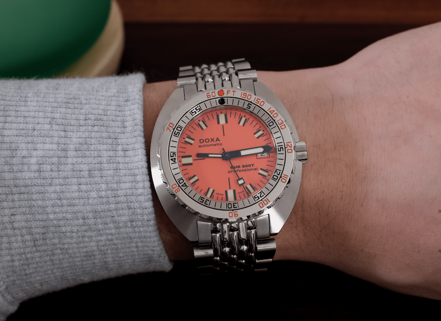 Doxa-300T-wrist