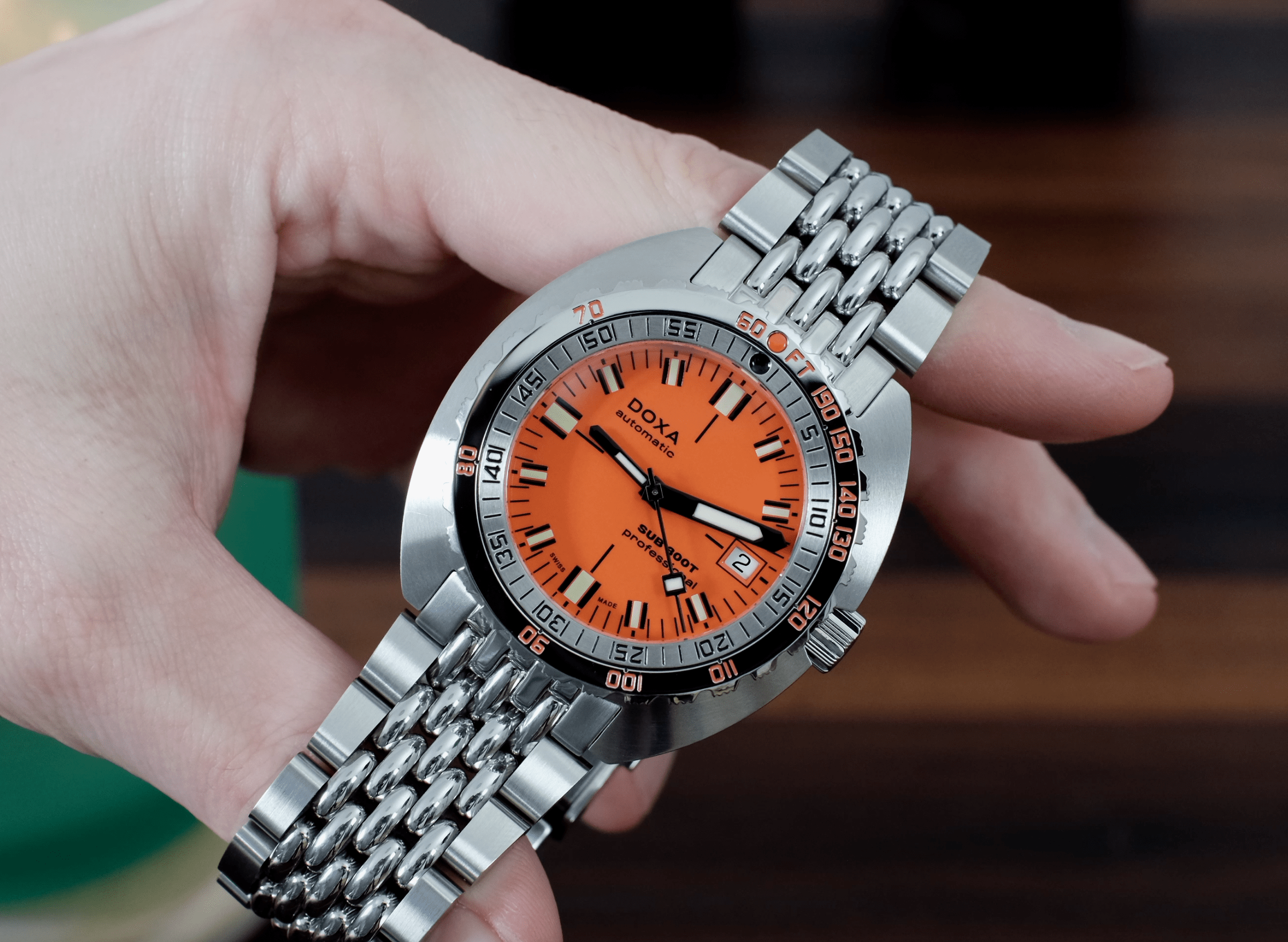 Doxa Sub 300T Professional Stainless Steel Watch Review