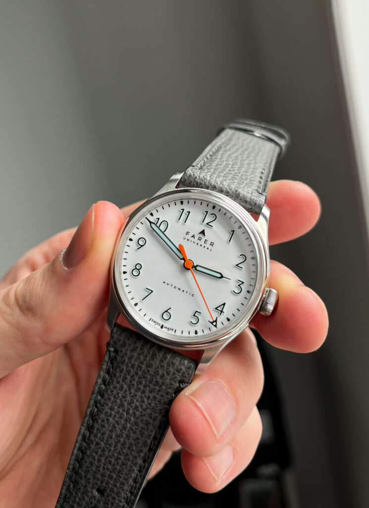 Farer Resolute Three Hands 36mm Watch Review WatchReviewBlog
