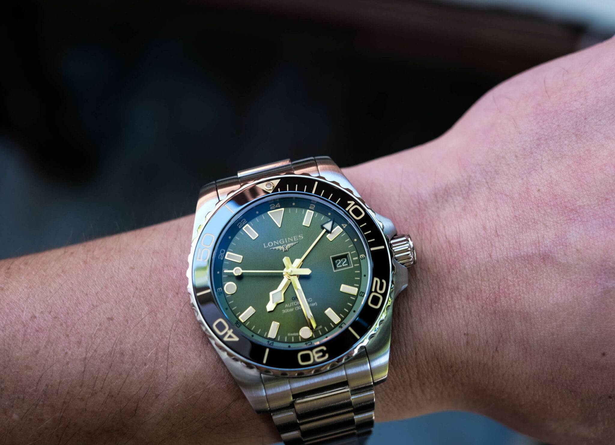 Longines Hydroconquest GMT Watch Review - WatchReviewBlog