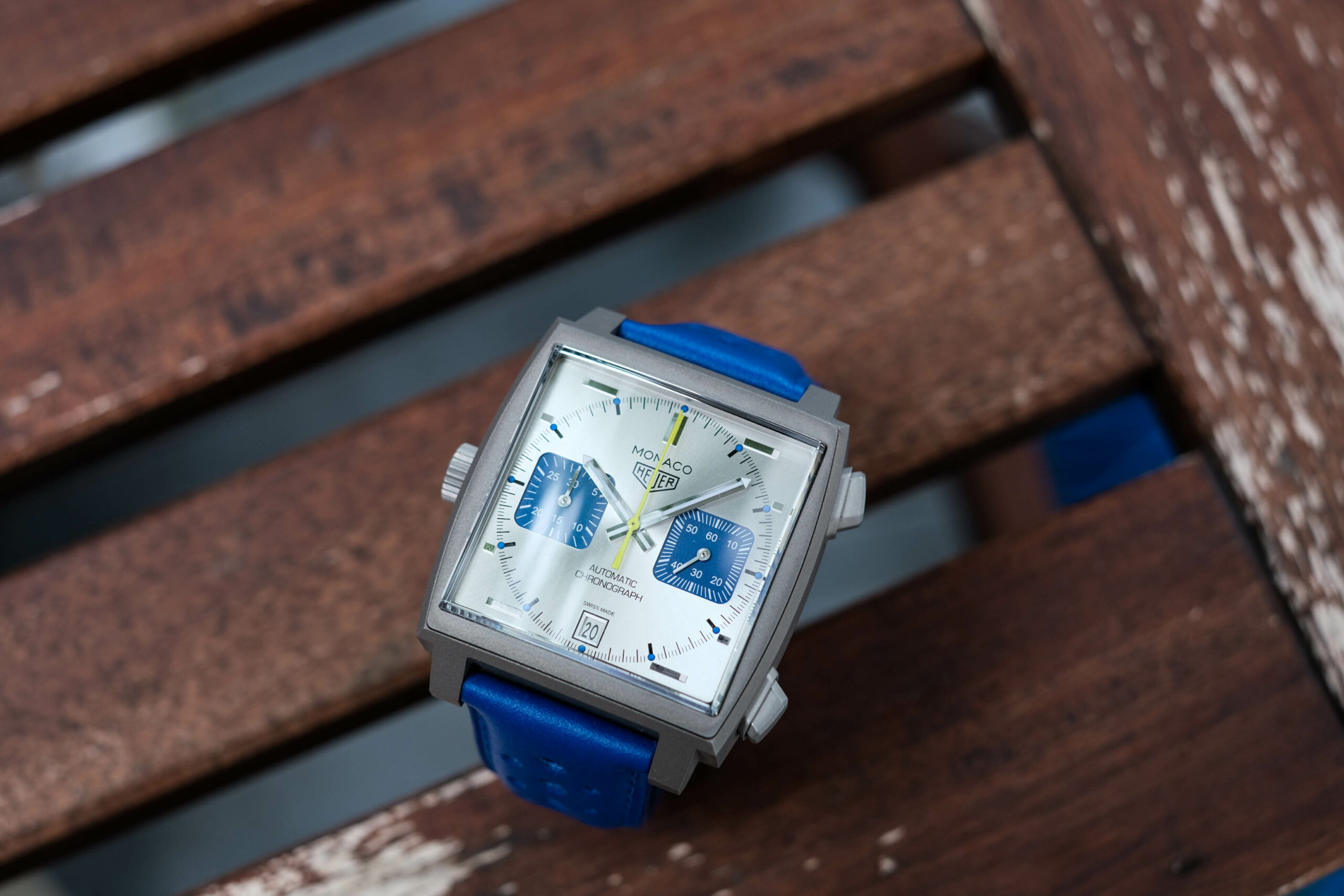 Tag Heuer Monaco Racing Blue Dial