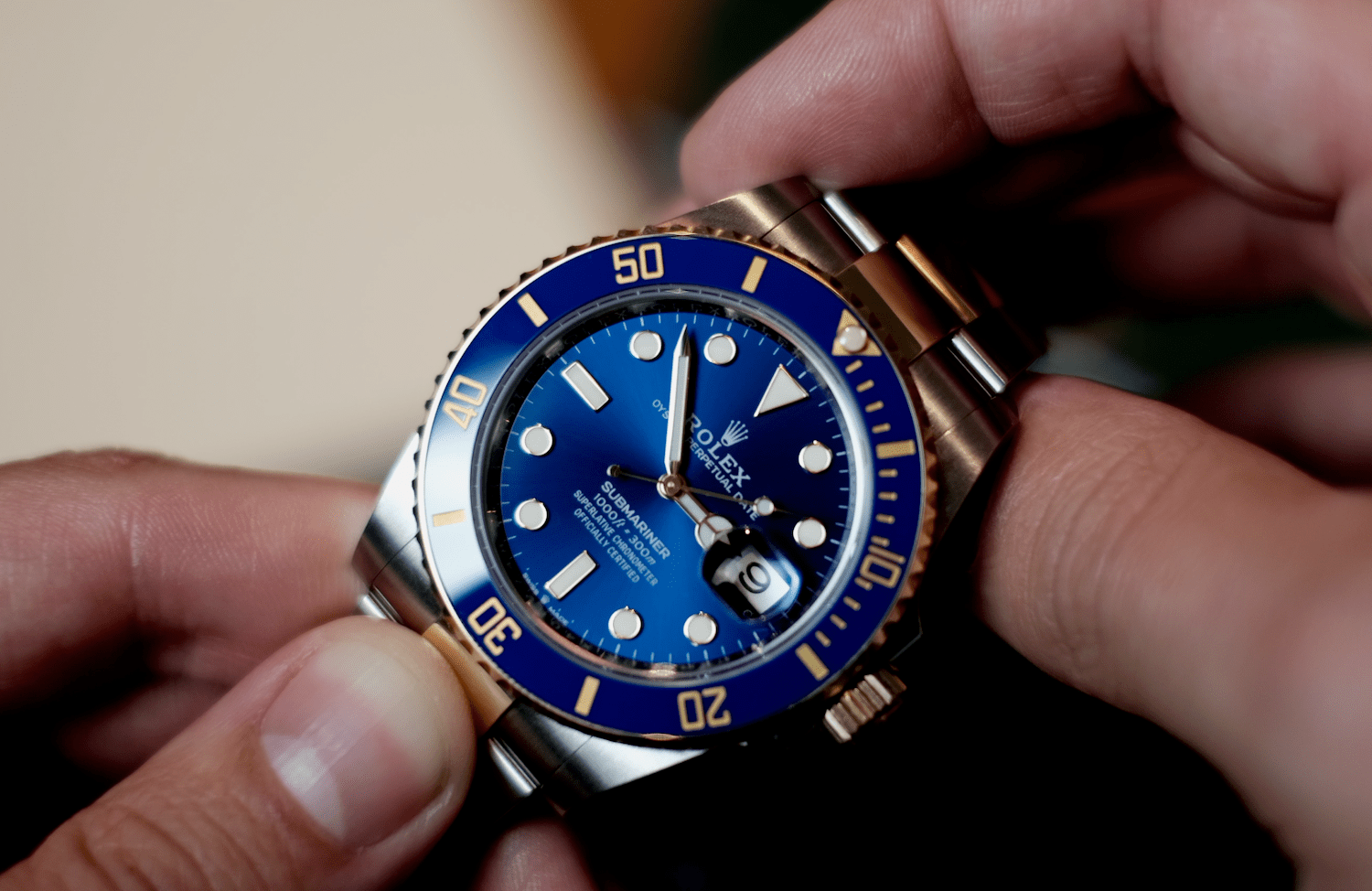 Rolex Submariner Date Functions