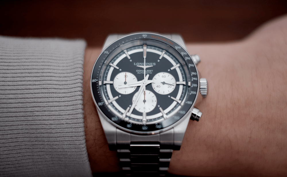 Longines Conquest Chronograph Wrist Shot