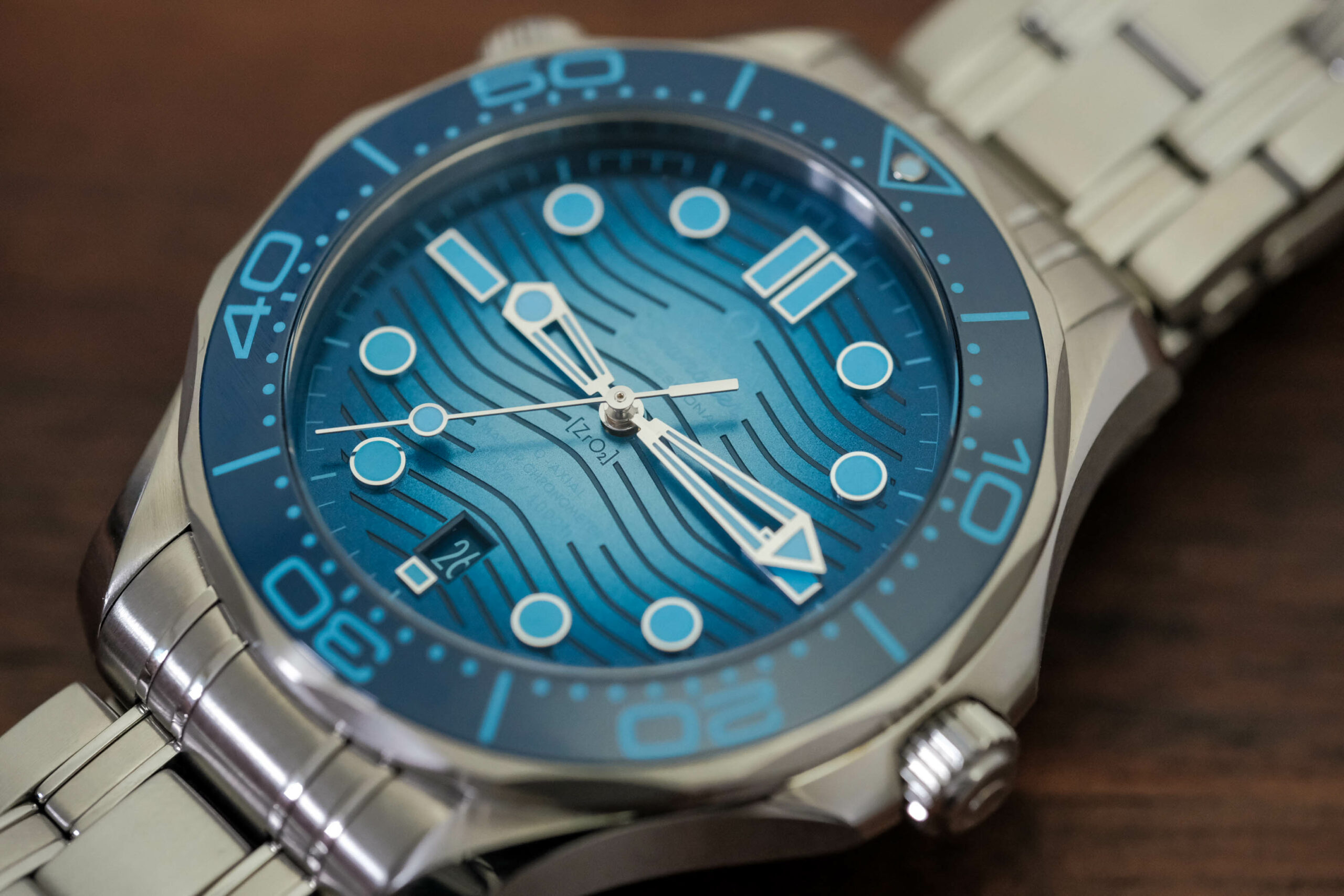 Omega Seamaster Diver 300M Summer Blue Dial