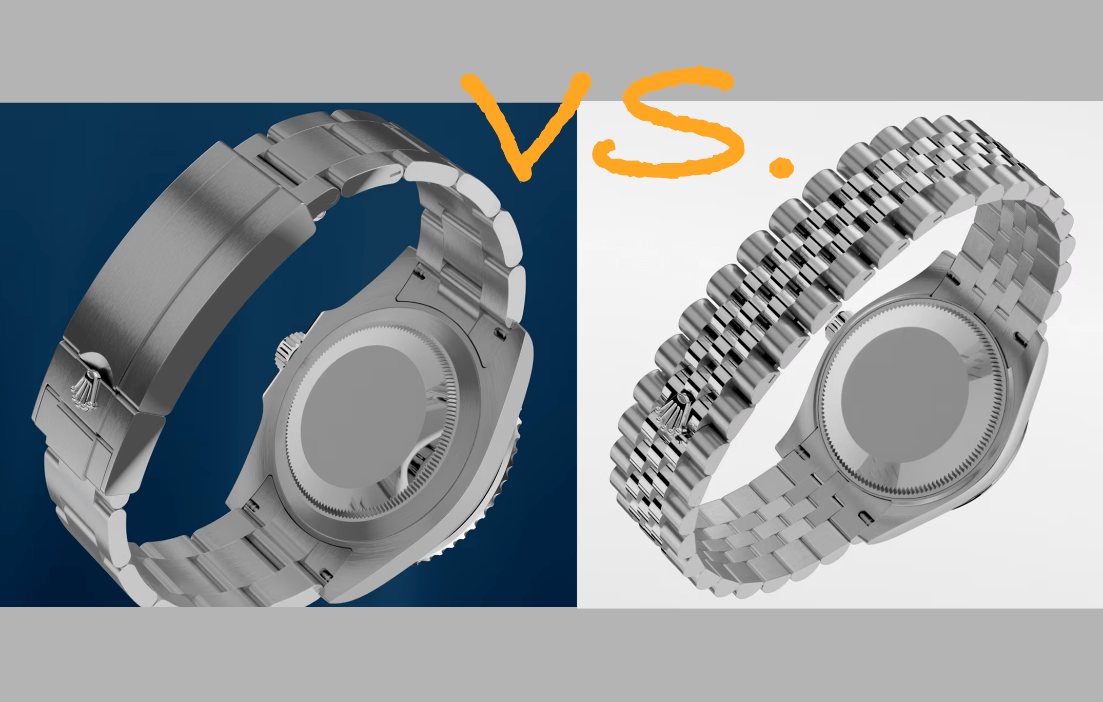 Rolex Oyster VS Jubilee Bracelets