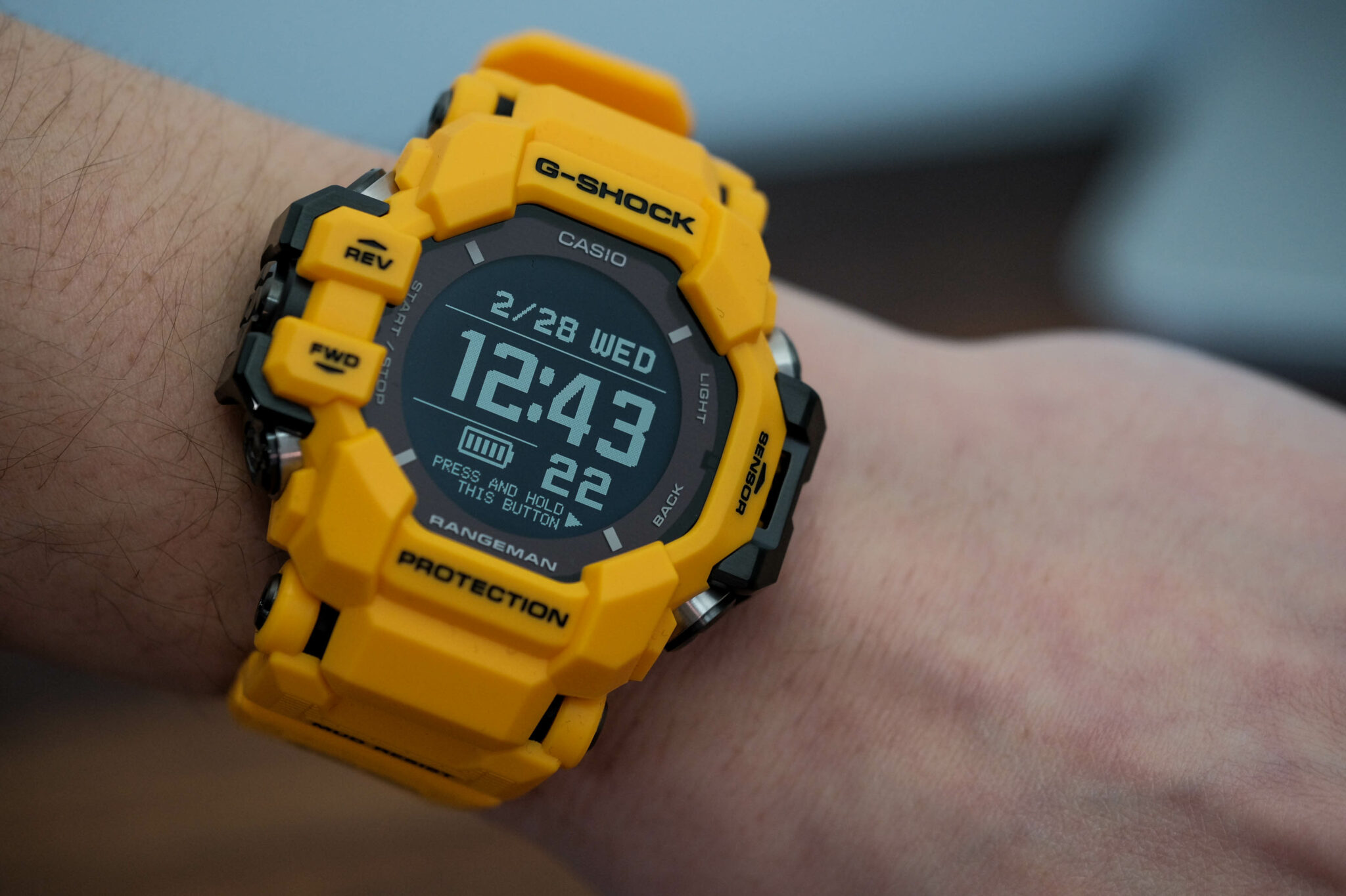 Hands-On with the Tough G-Shock Rangeman GPRH-1000 Master of G ...