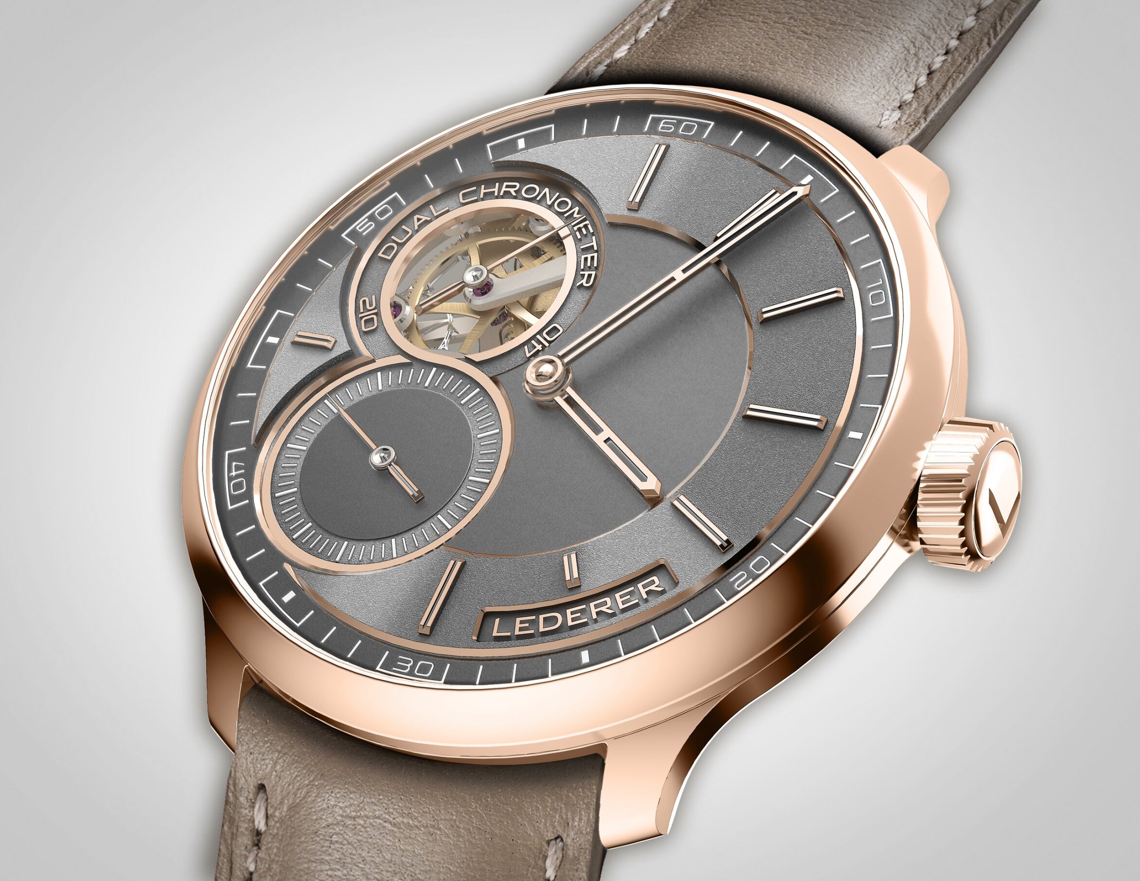 Lederer Introduces a Sleeker more Refined Version of their Central Impulse Chronometer