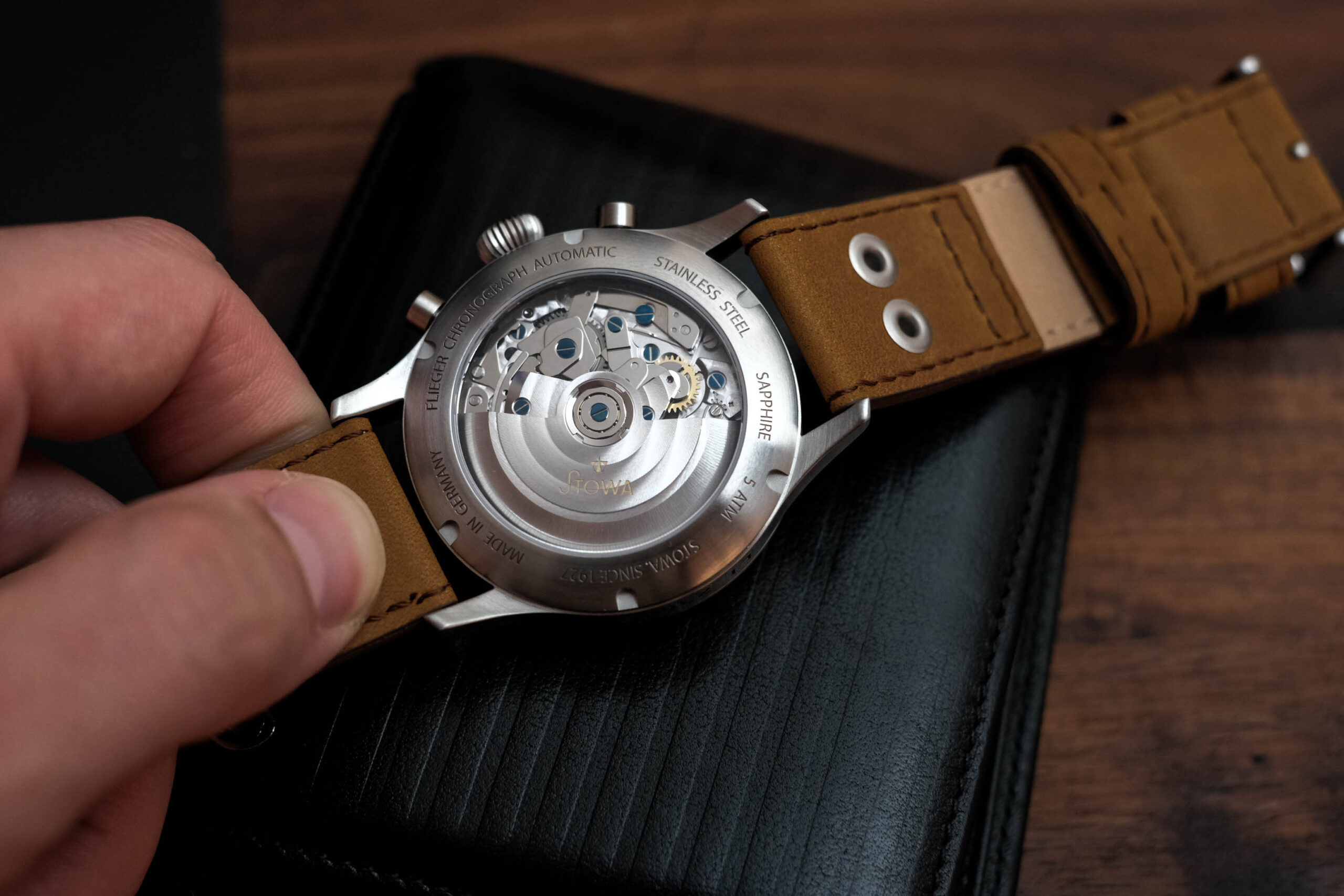 Stowa Flieger Classic Pilot Chrono Movement