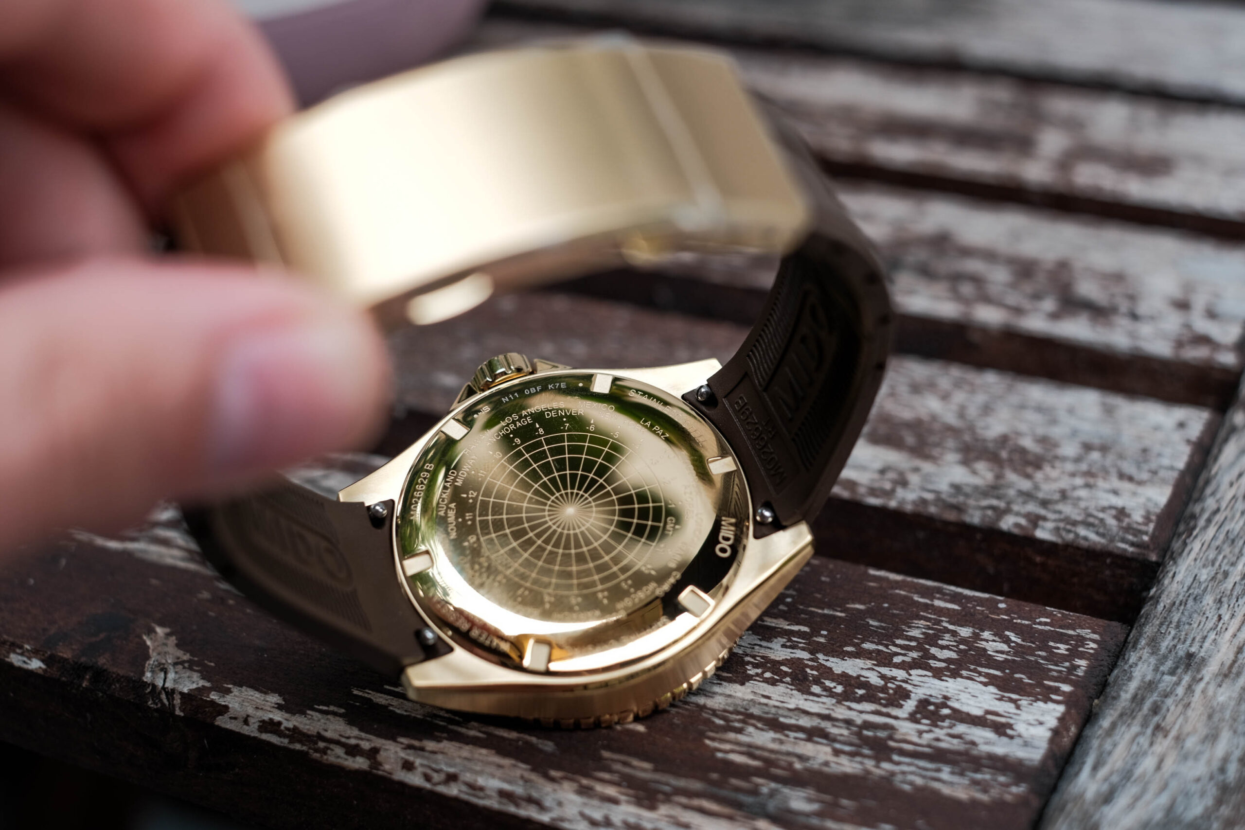 Mido Ocean Star GMT Caseback