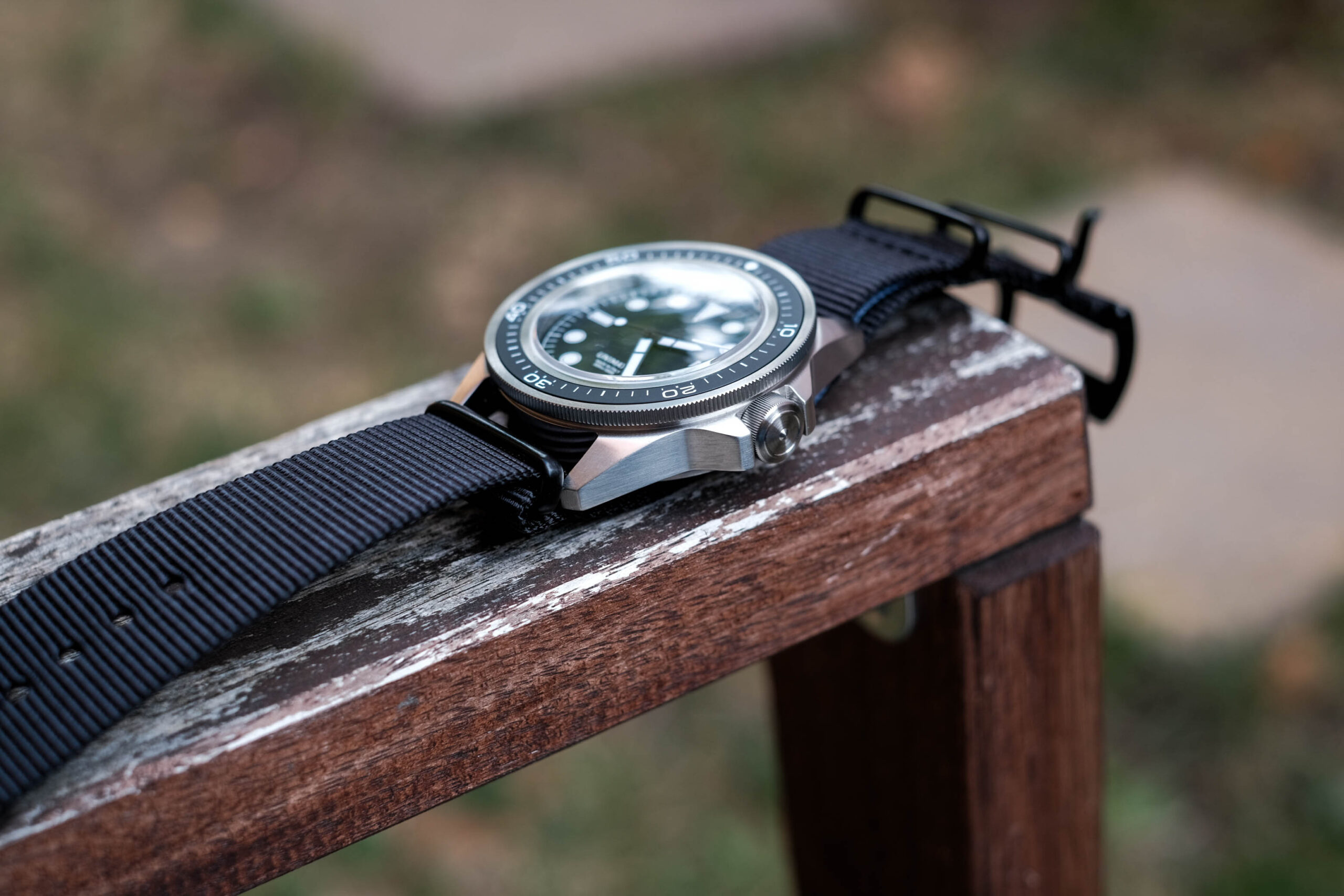 ProDiver U1-PD3-OR Full View With Nato Strap