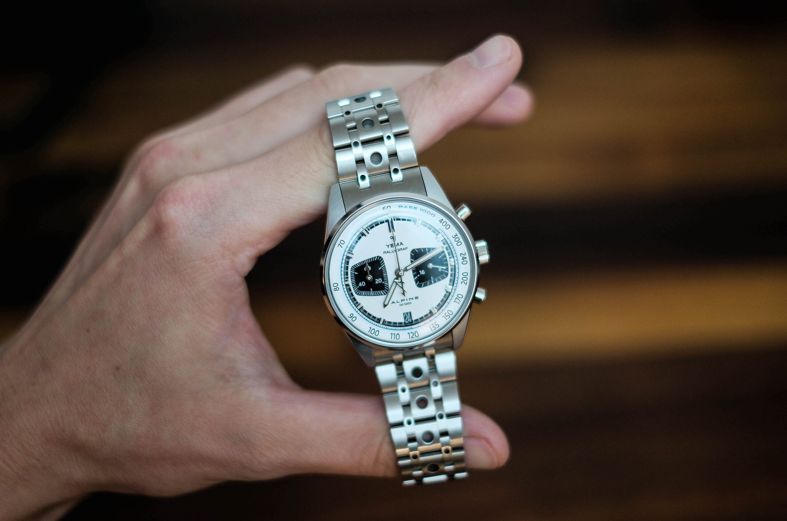 Yema Rallygraf Alpine Cup Series: A110 Race Car Watch of Choice