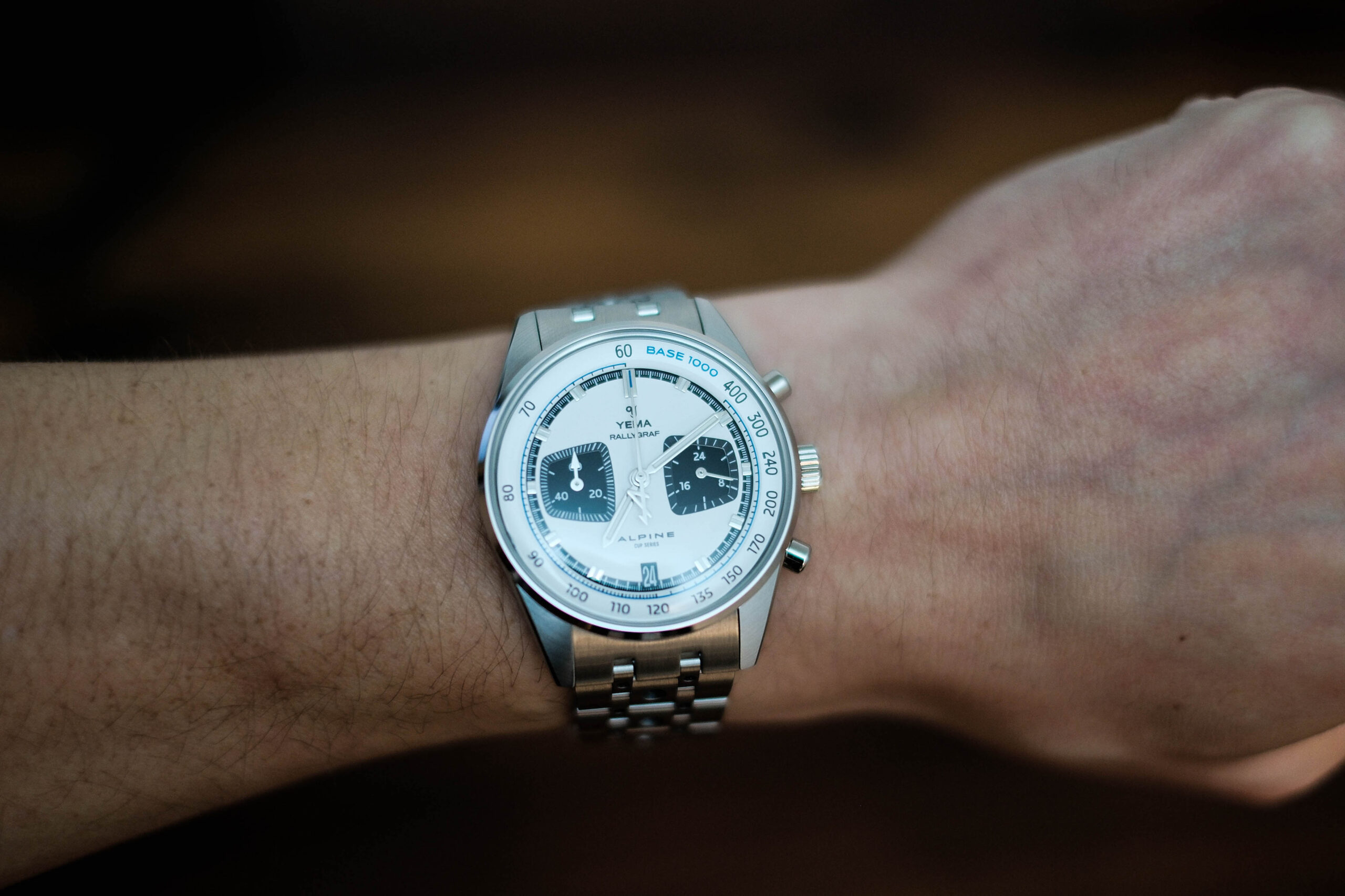 Yema Rallygraf Alpine Cup Series Wrist Shot