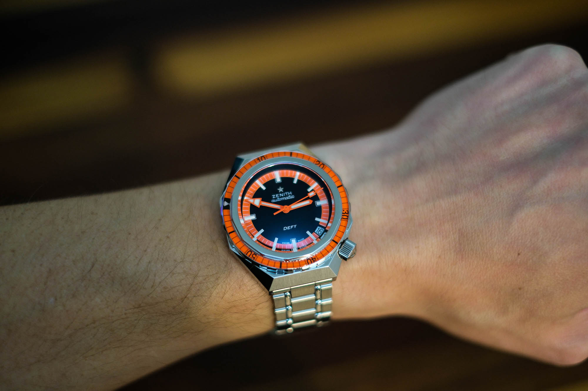 Zenith Defy Revival Wrist Shot