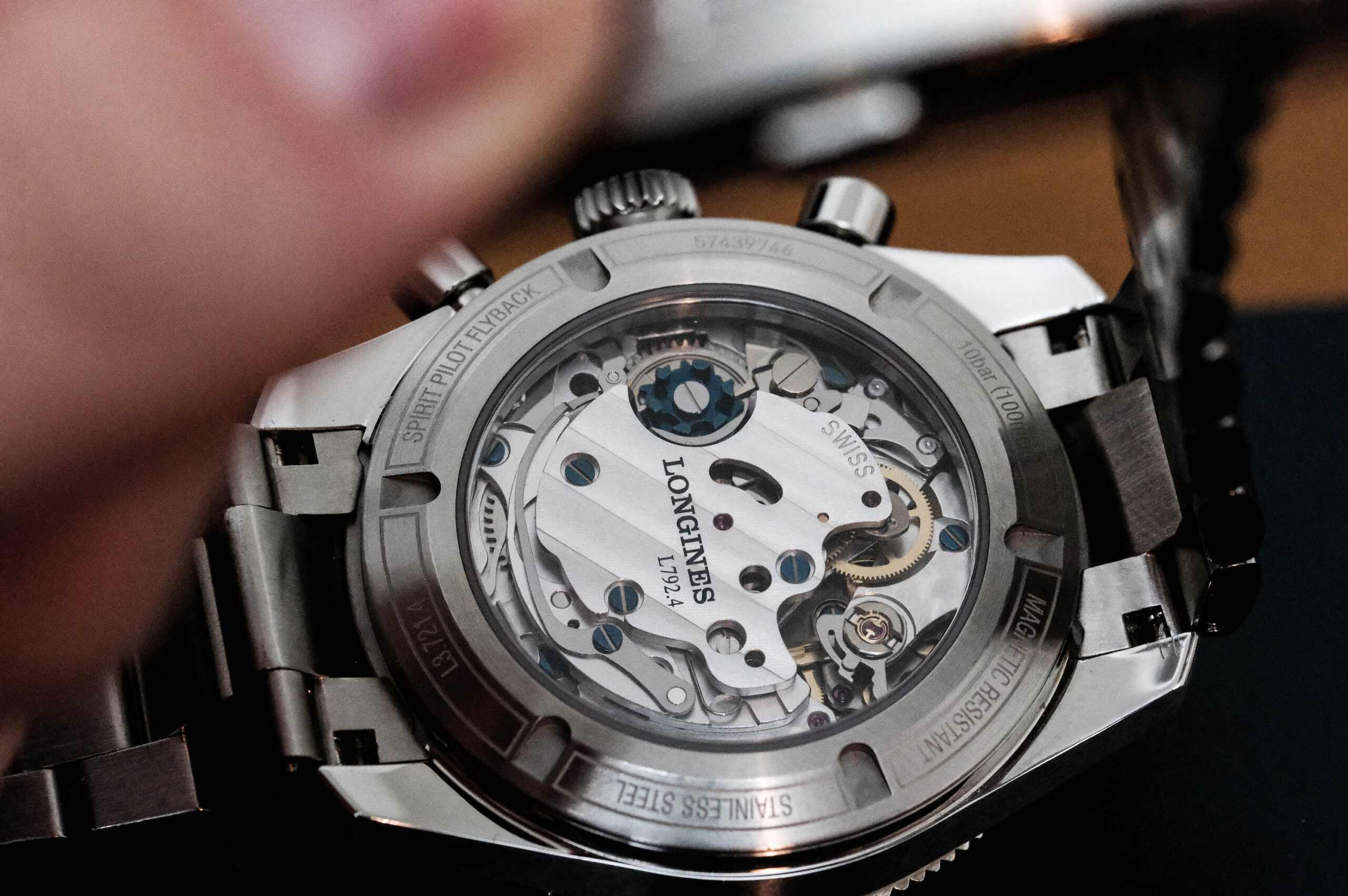 L792.4 exclusive movement angled