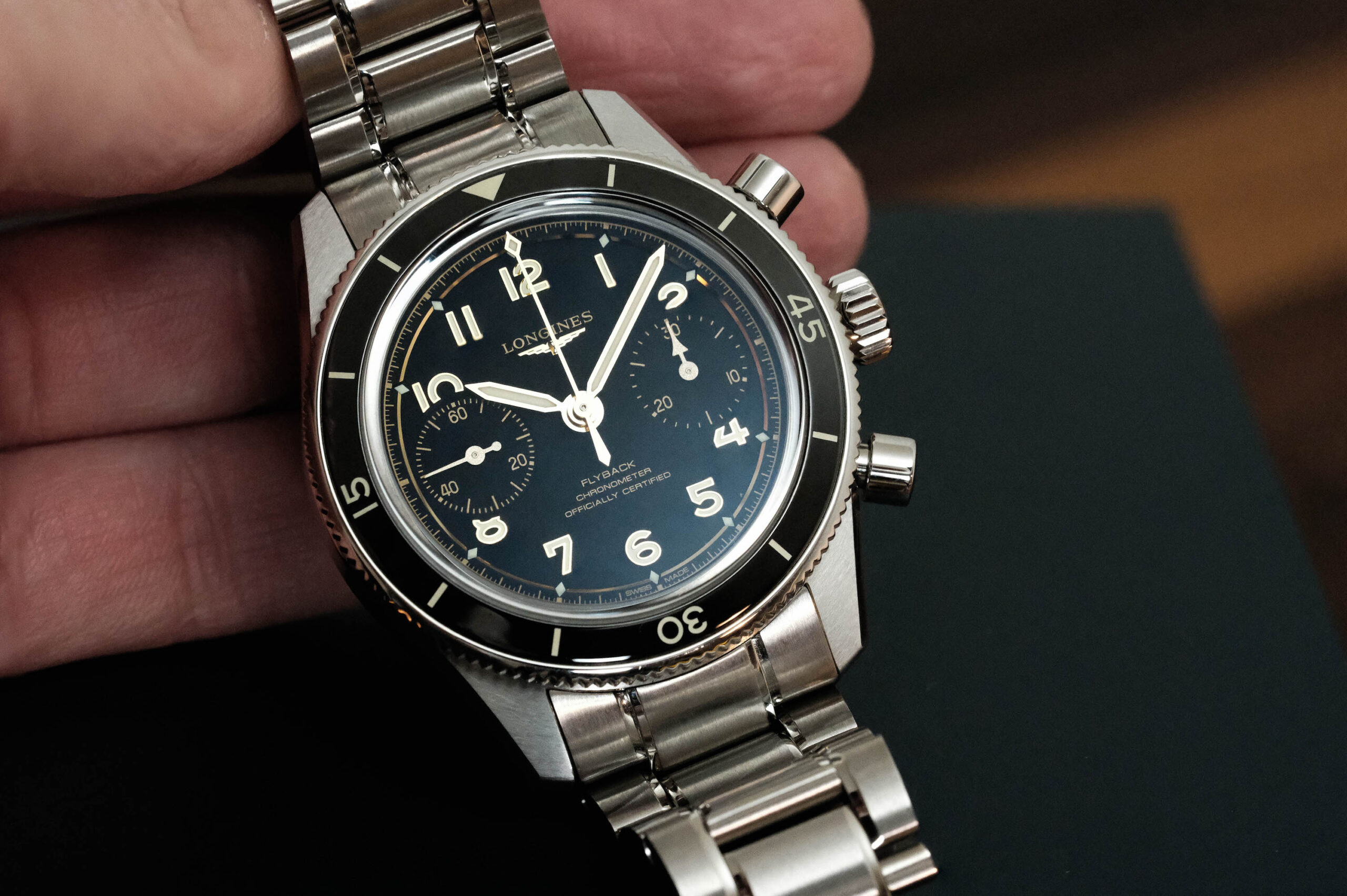 Longines Spirit Flyback Dial Design