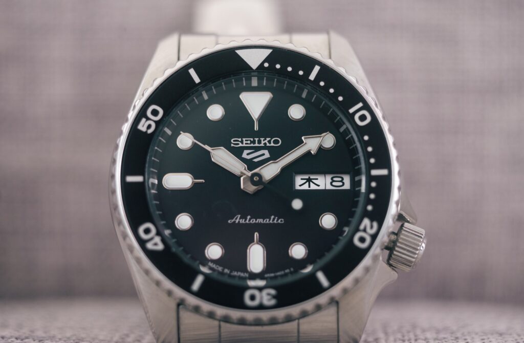 Seiko SRPK29 SBSA225 Dial Macro Close Up