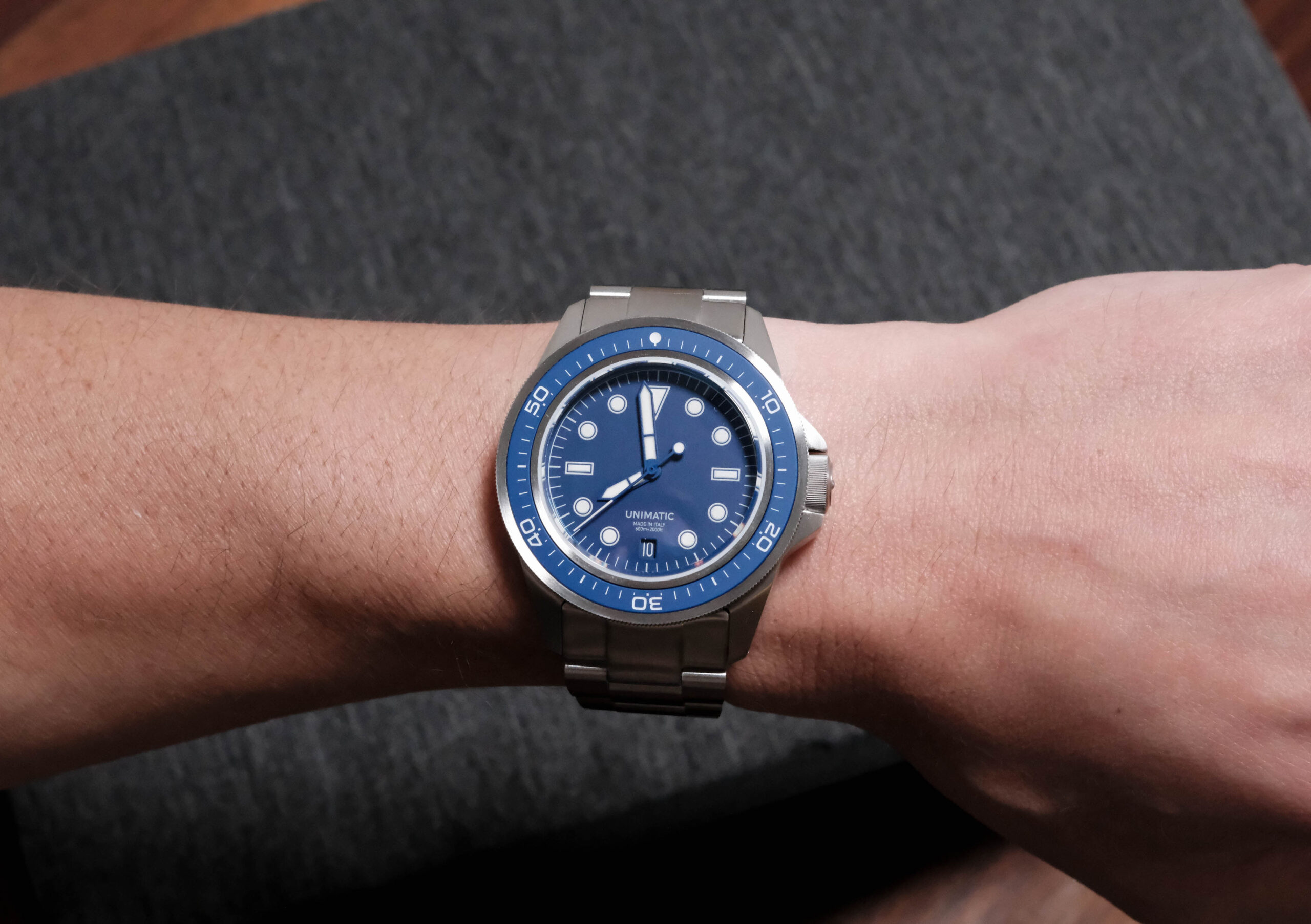 Unimatic Modello Uno U1S-PD6 Wrist Shot