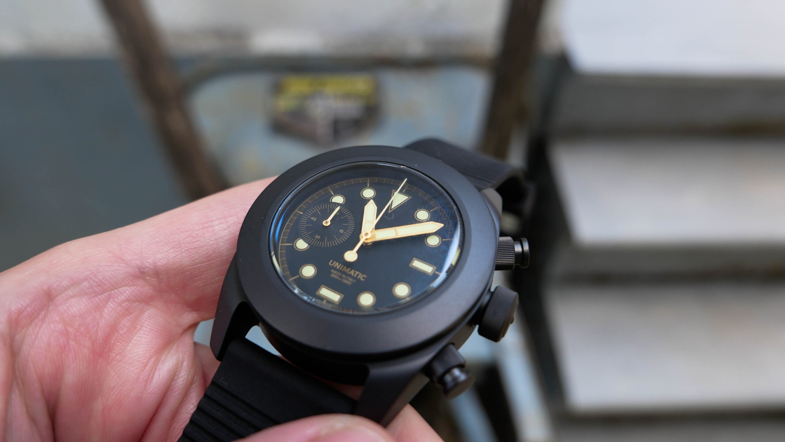 Unimatic Modello Tre U3FB-ROPS Dial Macro