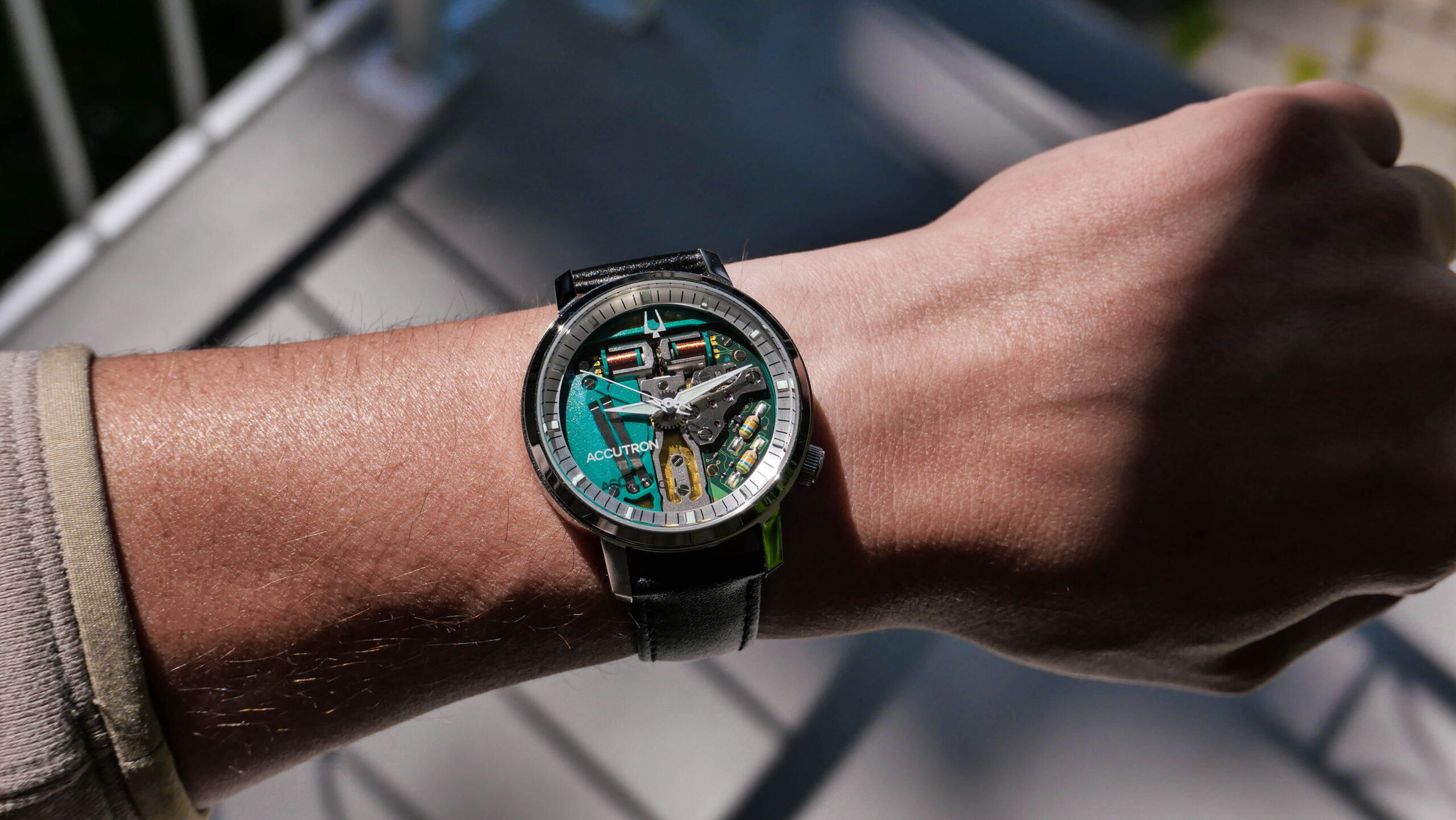 Accutron Spaceview 314 Wrist Shot