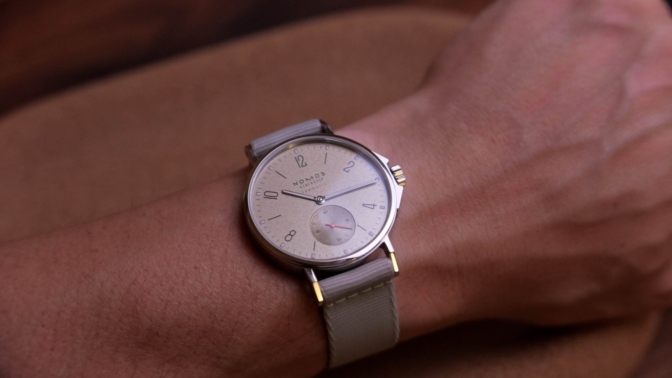 Nomos Ahoi Neomatik Sand Dial Wrist