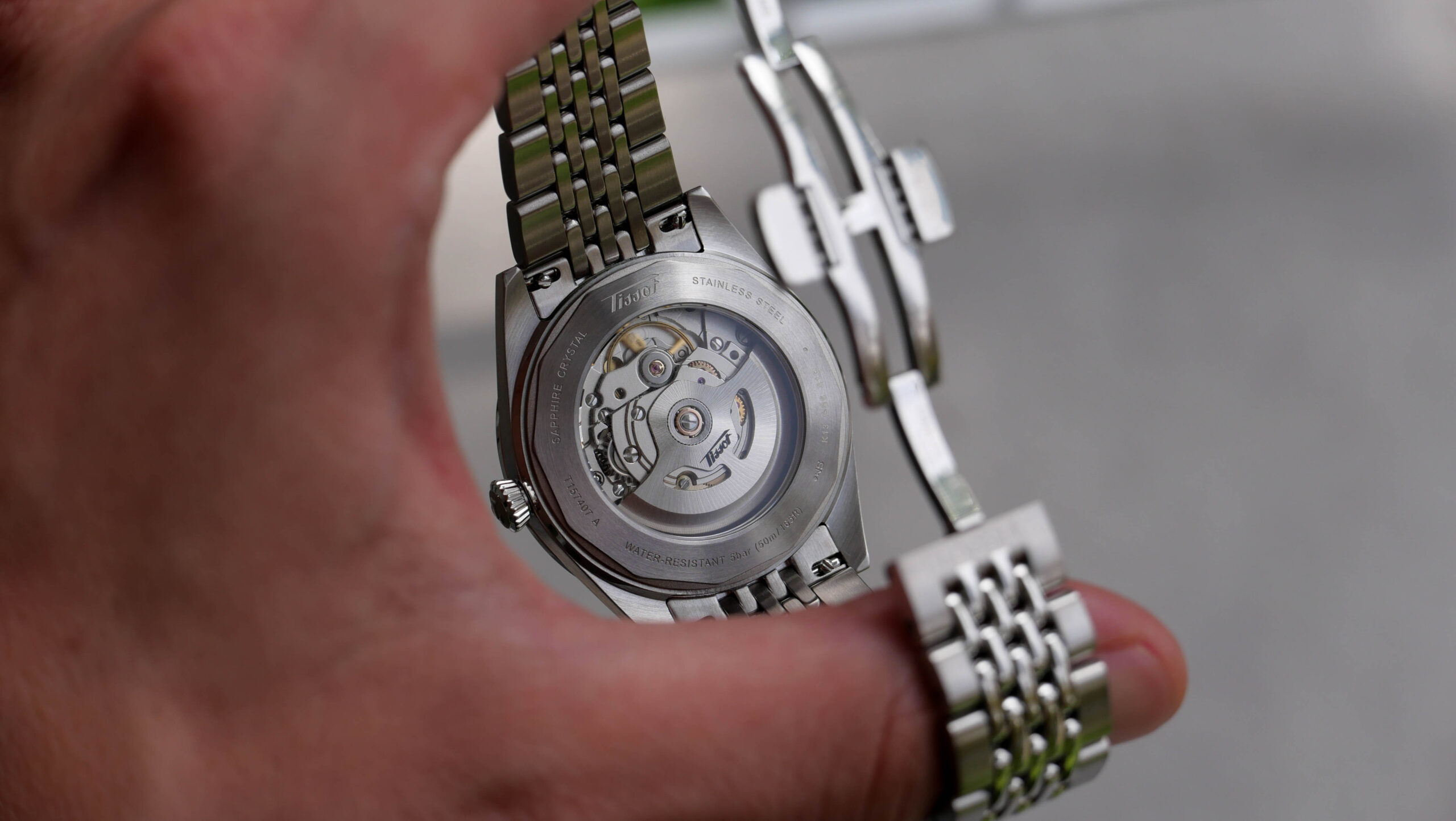 Tissot Visodate 39 Powermatic 80 Caseback