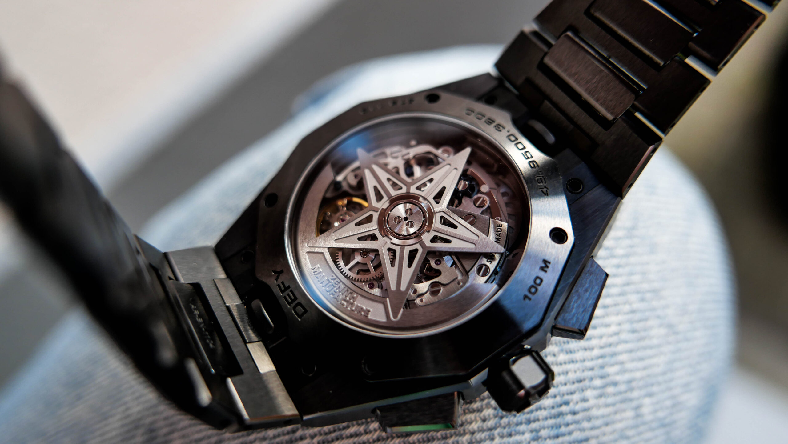 El Primero 3600 Macro Shot