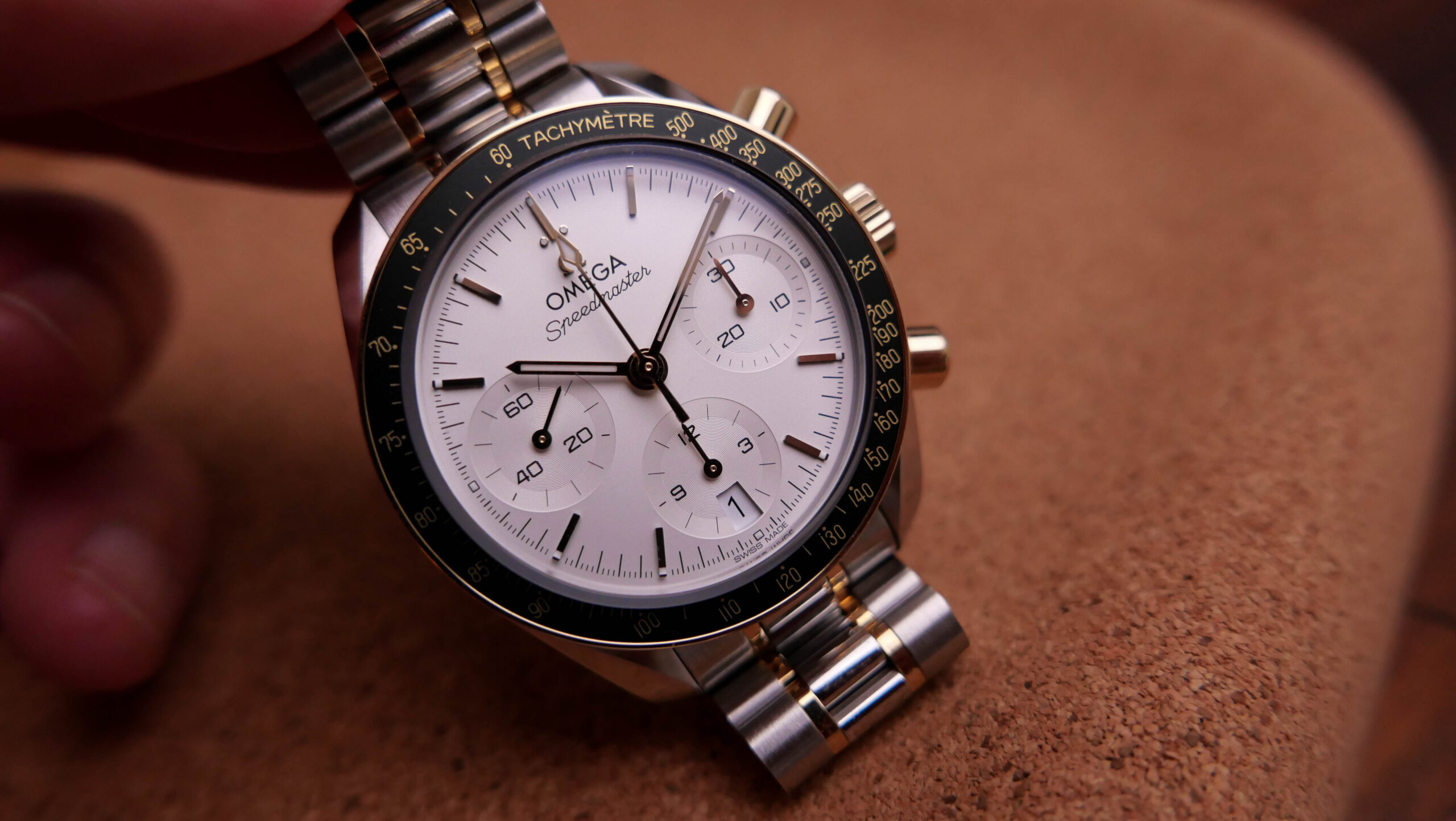 Omega Speedmaster 38 Dial Macro