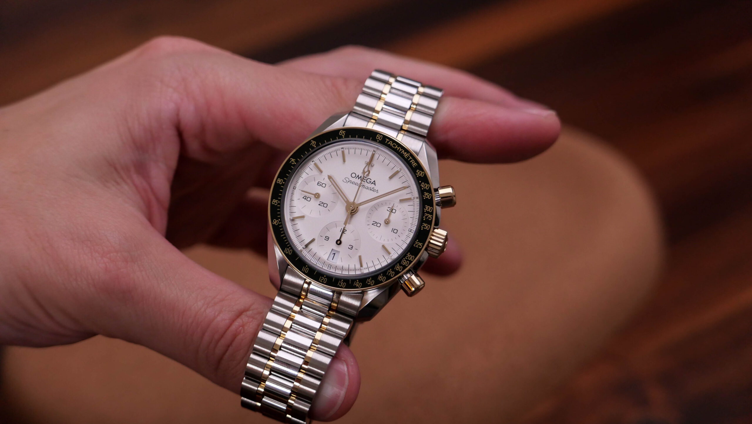 The Speedmaster 38: Hands-On With Omega's Modern Reduced