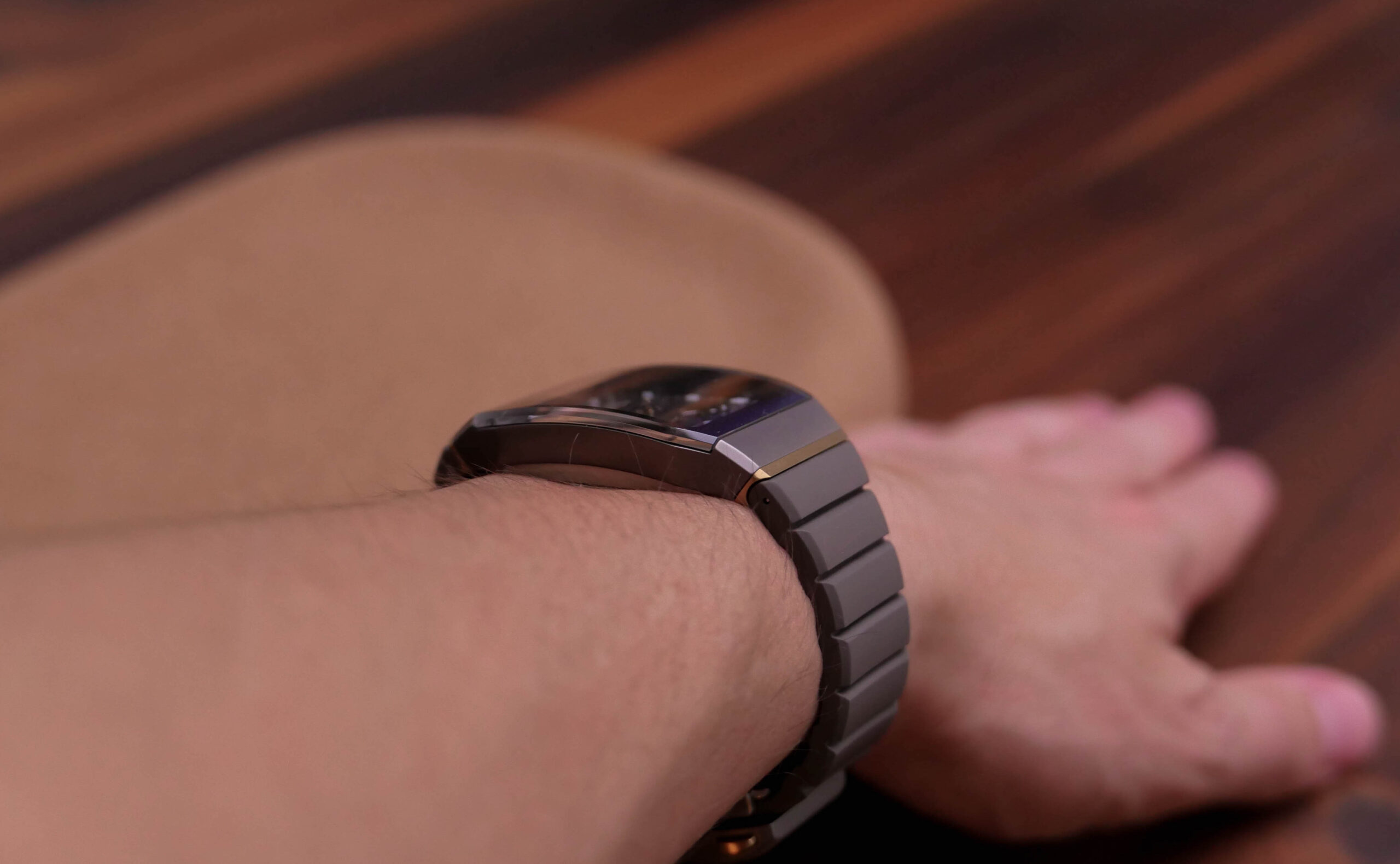 Rado Anatom Skeleton Wrist Shot Side View Case